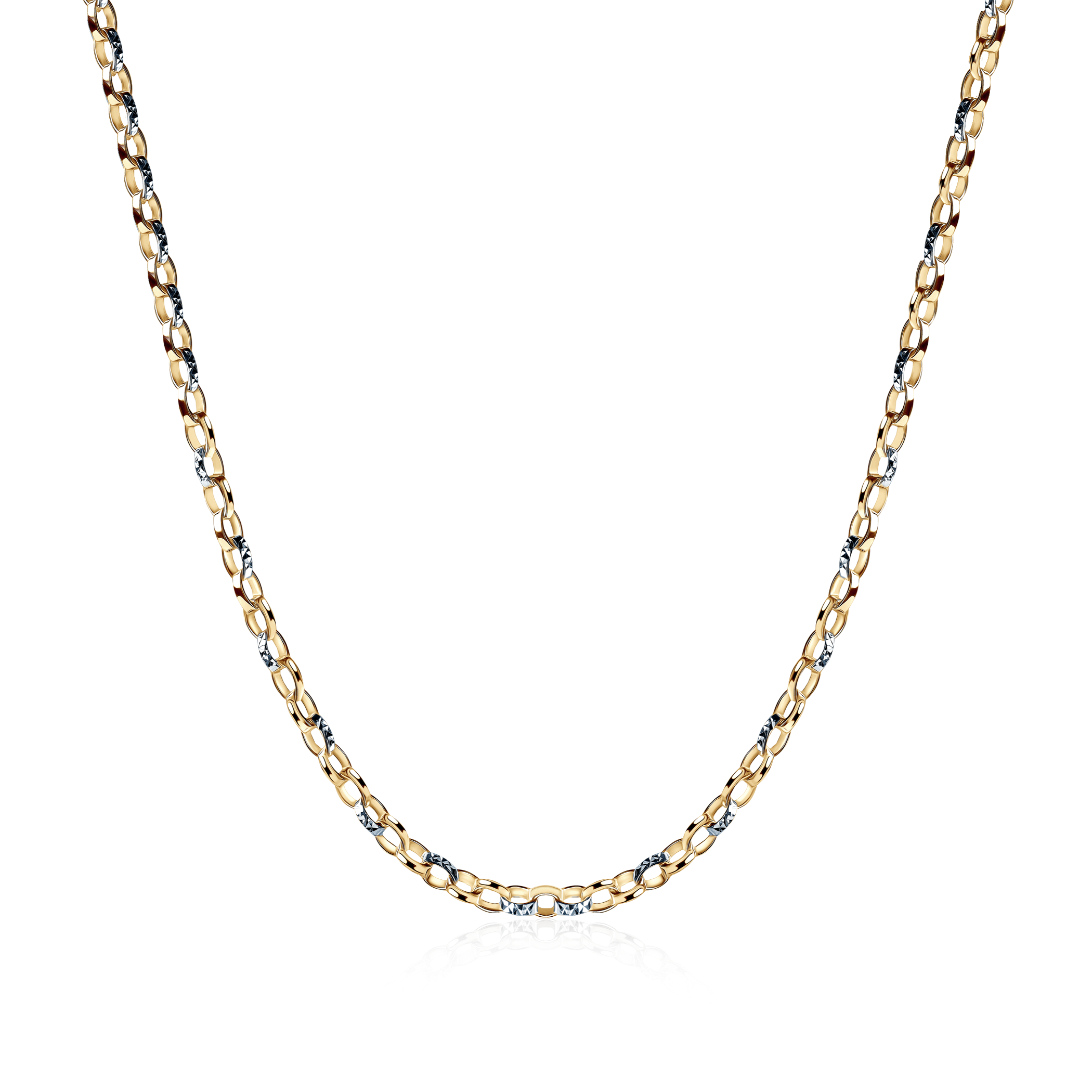 Chain SAVICKI: two-tone gold