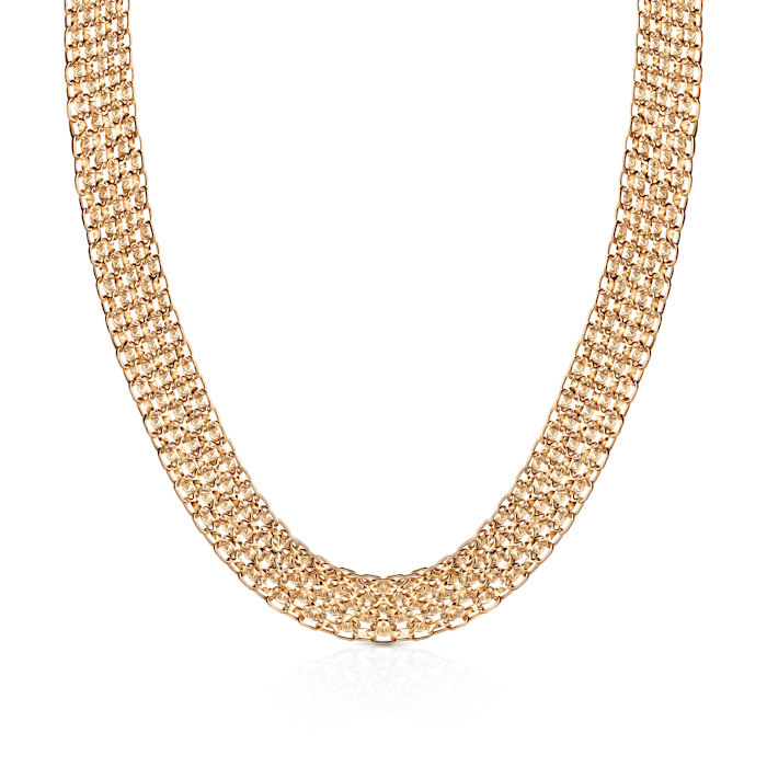 Necklace SAVICKI: gold