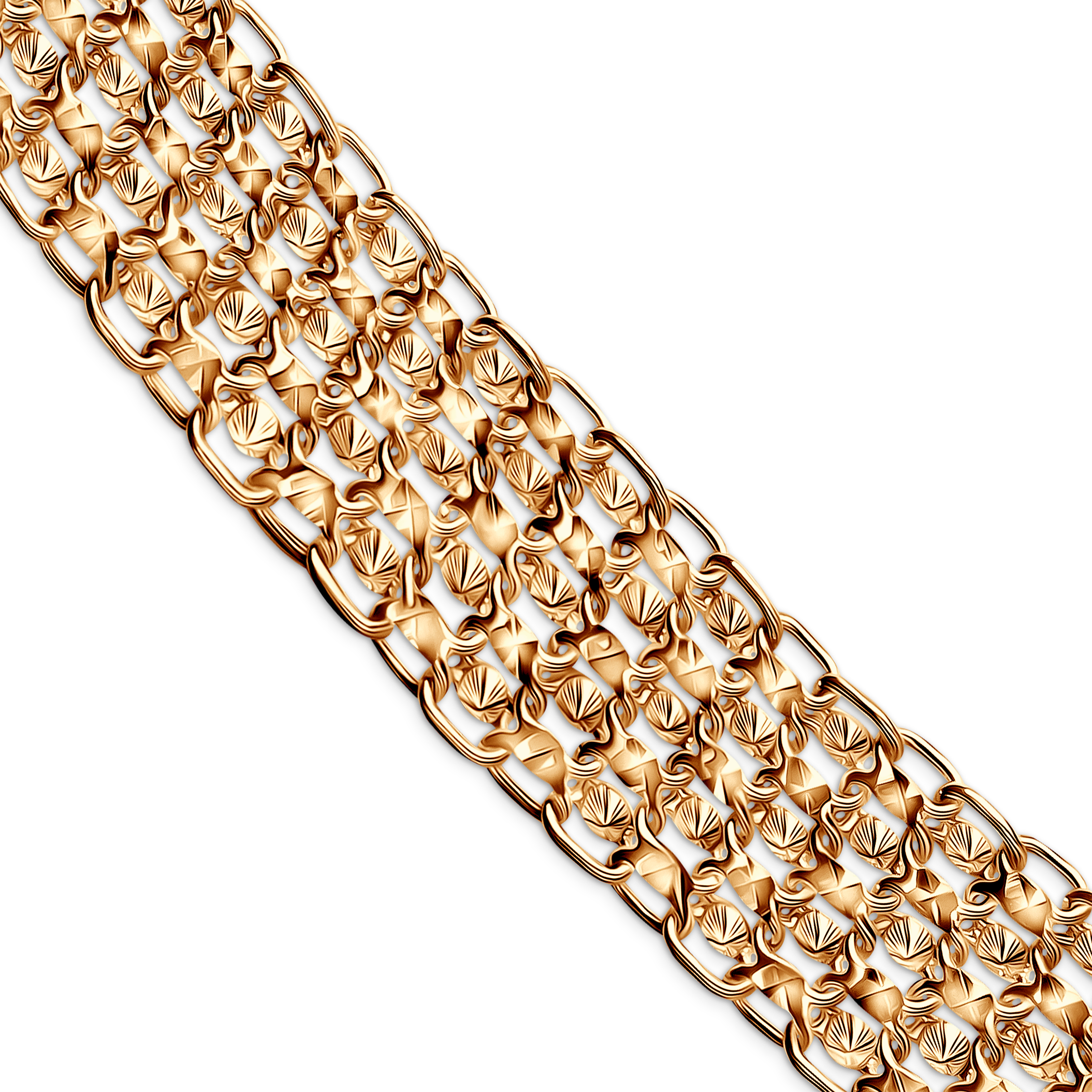 Naszyjnik Savicki 10mm: złoty 585