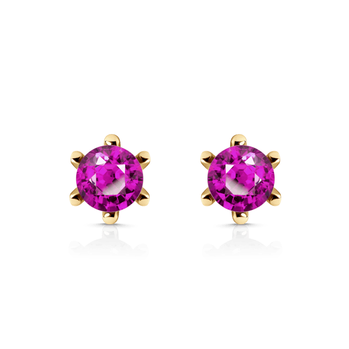 Kolczyki Savicki: złote, cyrkonie