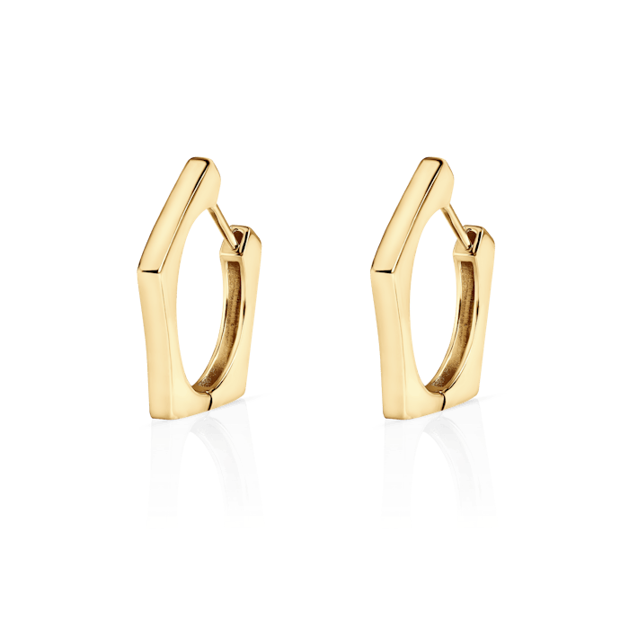 Náušnice SAVICKI: žlté zlato