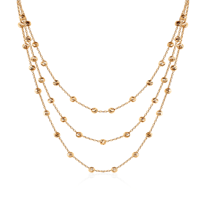 Necklace SAVICKI: gold