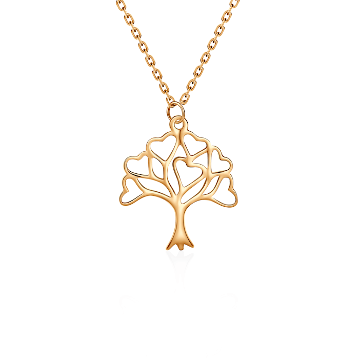 Naszyjnik drzewo Savicki: złoty 585
