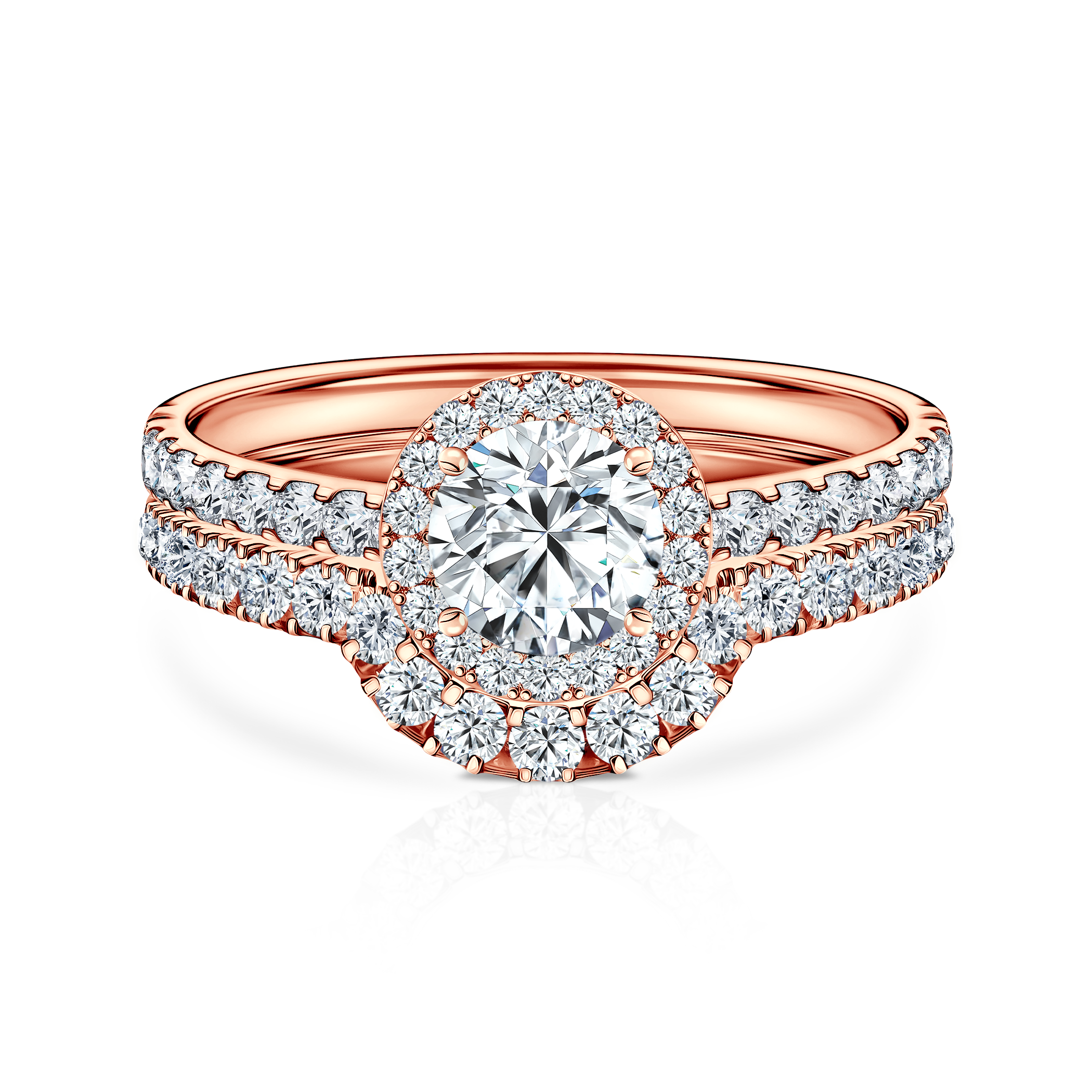 Verlobungsring This is Love: Roségold, Diamant