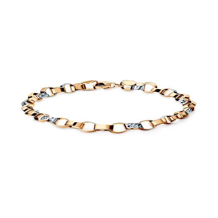 Bracelet SAVICKI: two-tone gold