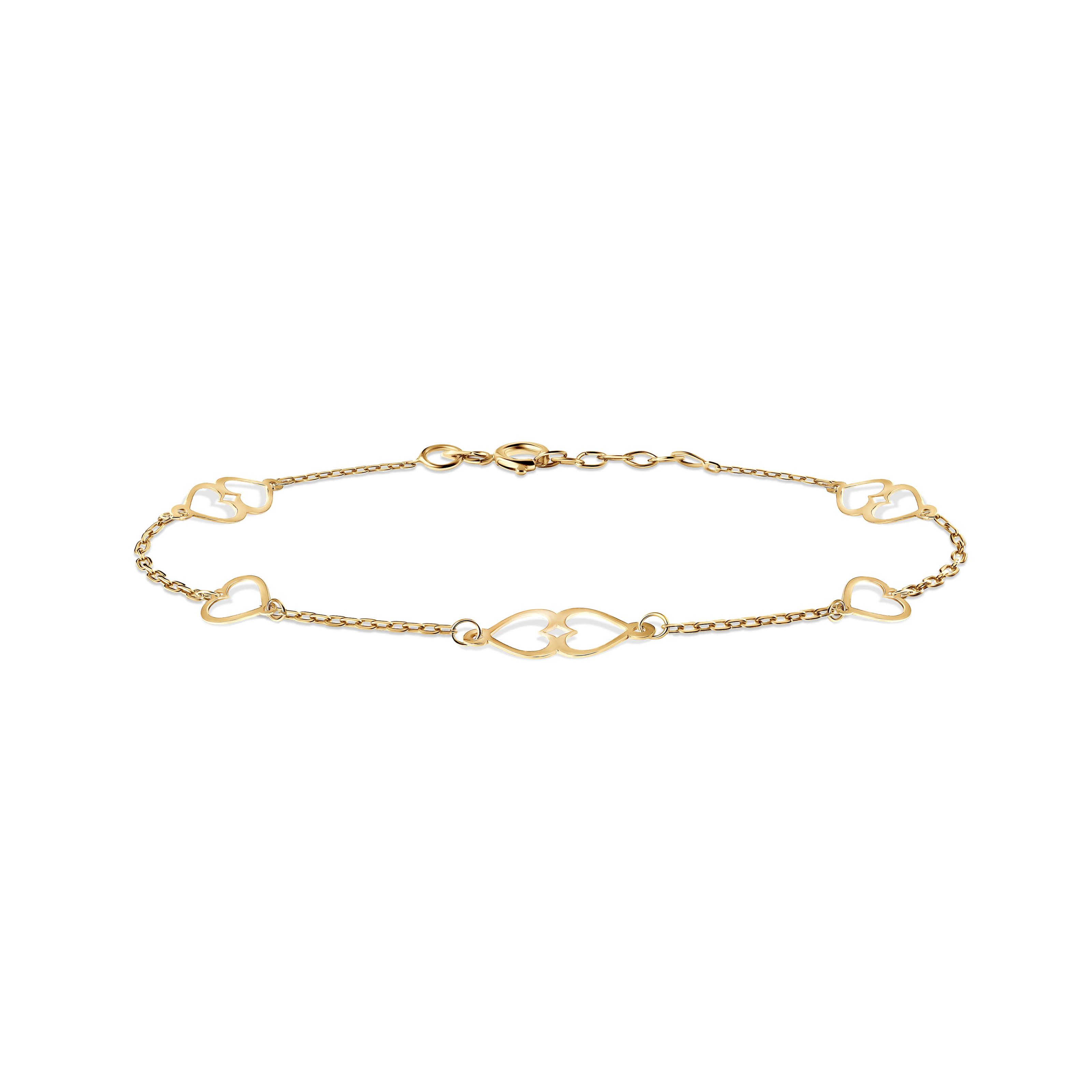 Bracelet Heart SAVICKI: gold