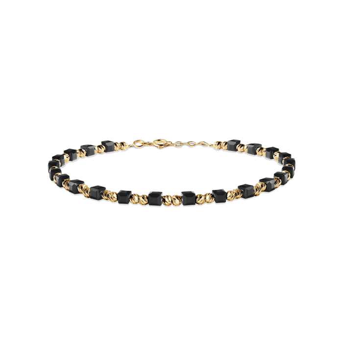 Bracelet SAVICKI: gold, zirconia