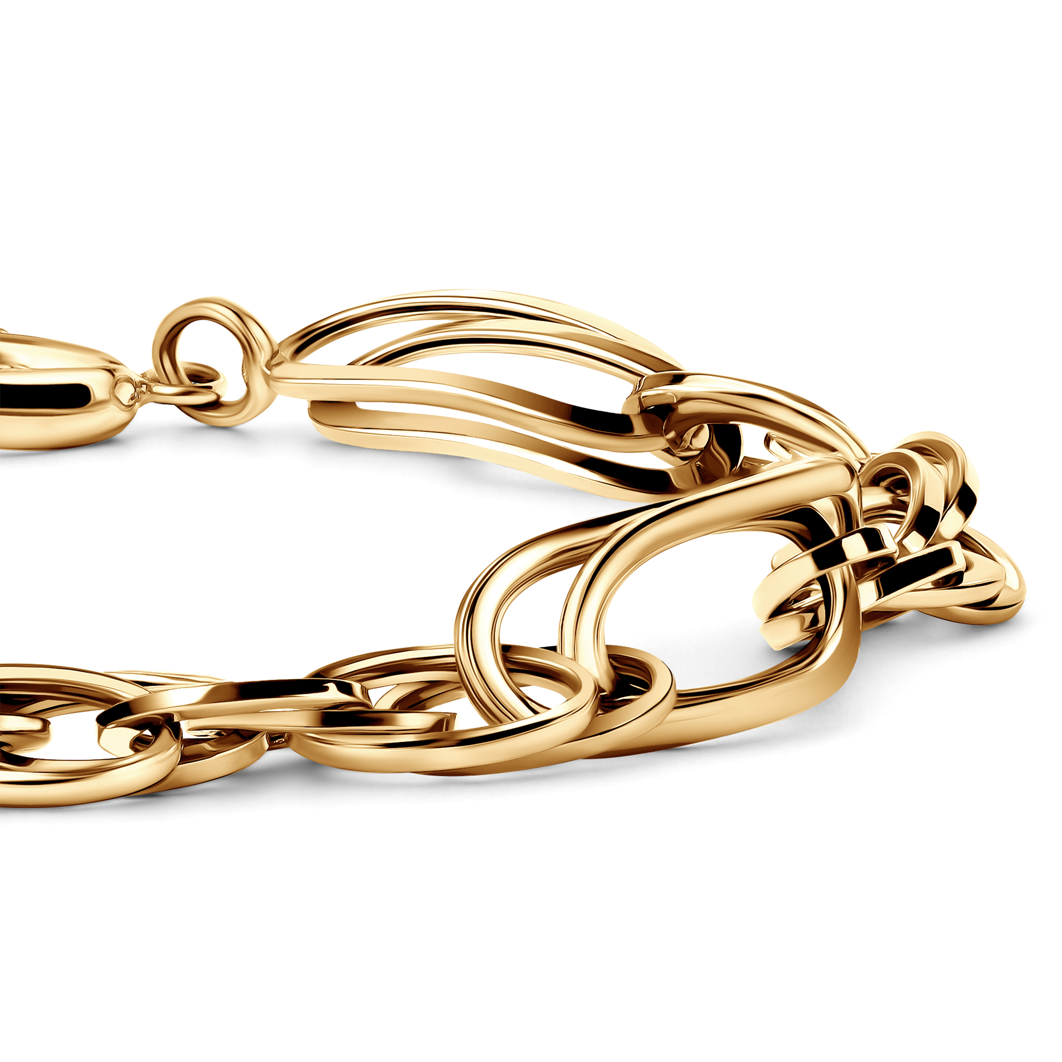 Bransoletka Savicki 7,4mm: złota 585