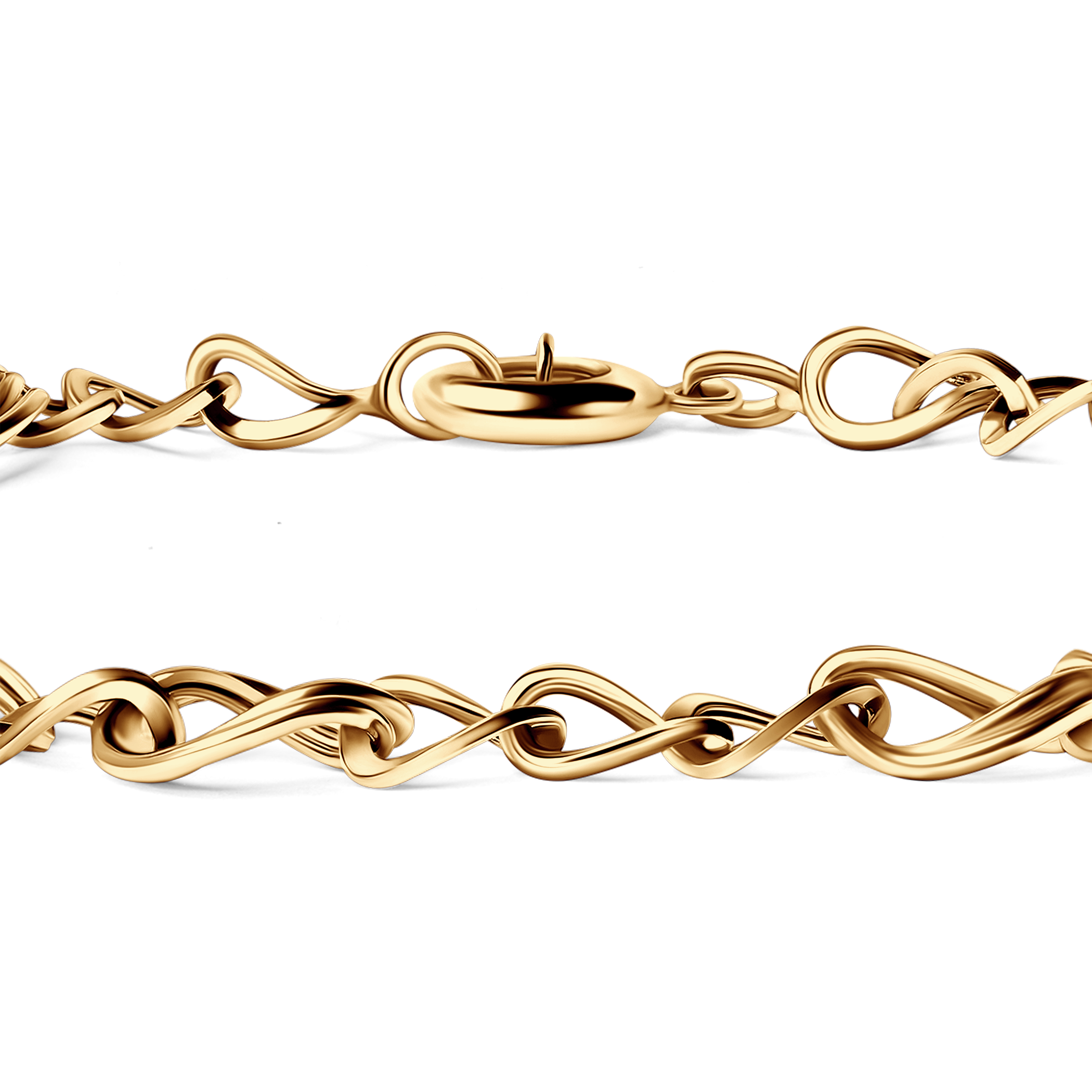 Bransoletka Savicki 8,0mm: złota 585