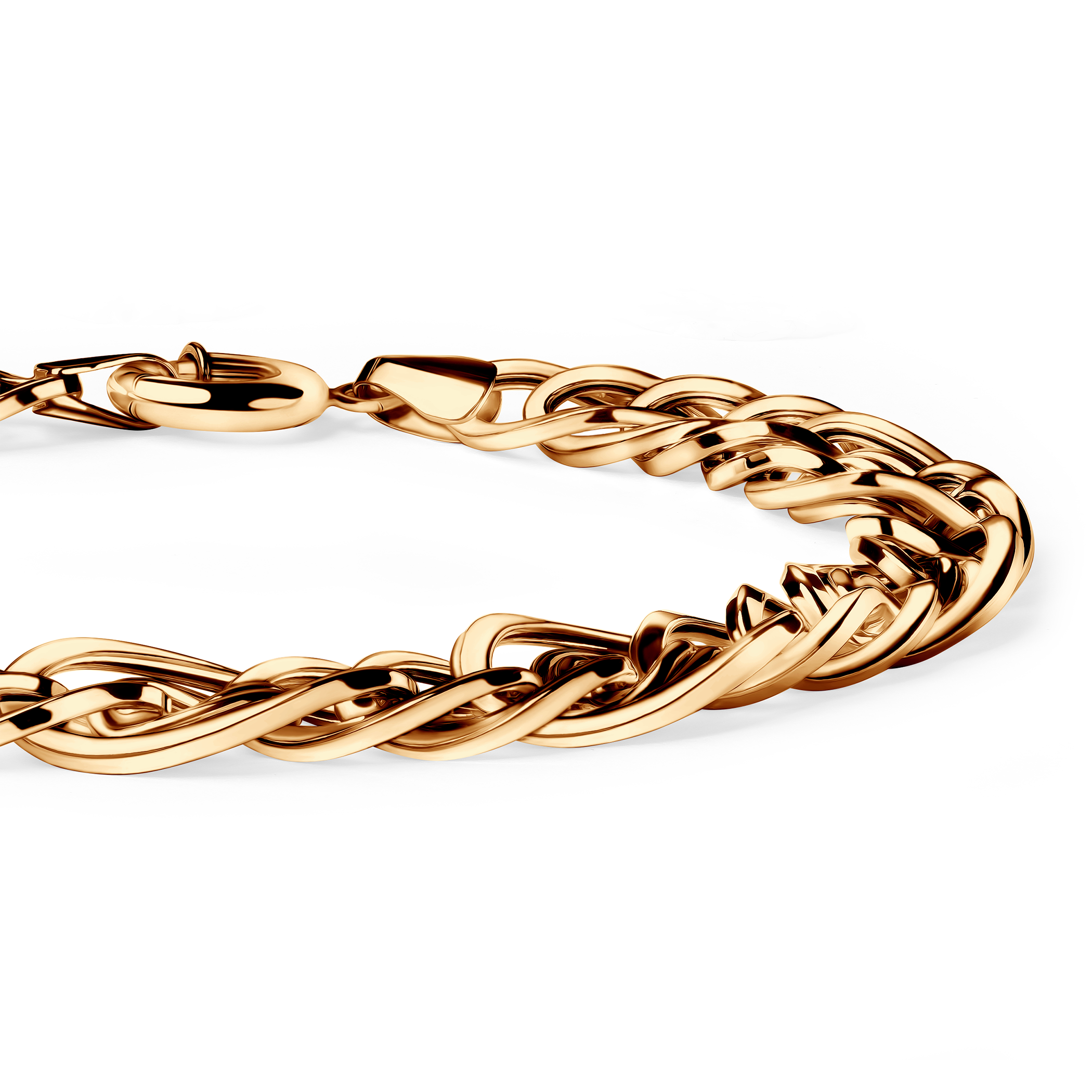 Bransoletka złota 585 8,5mm 19cm