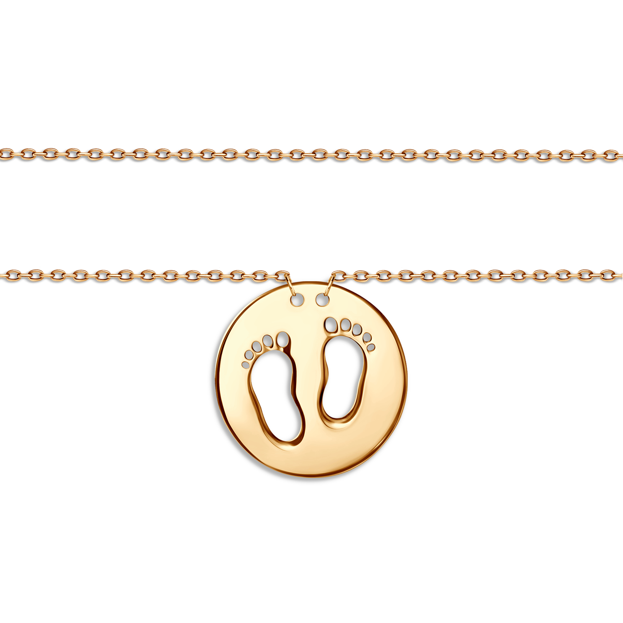 Naszyjnik stopy Savicki: złoty