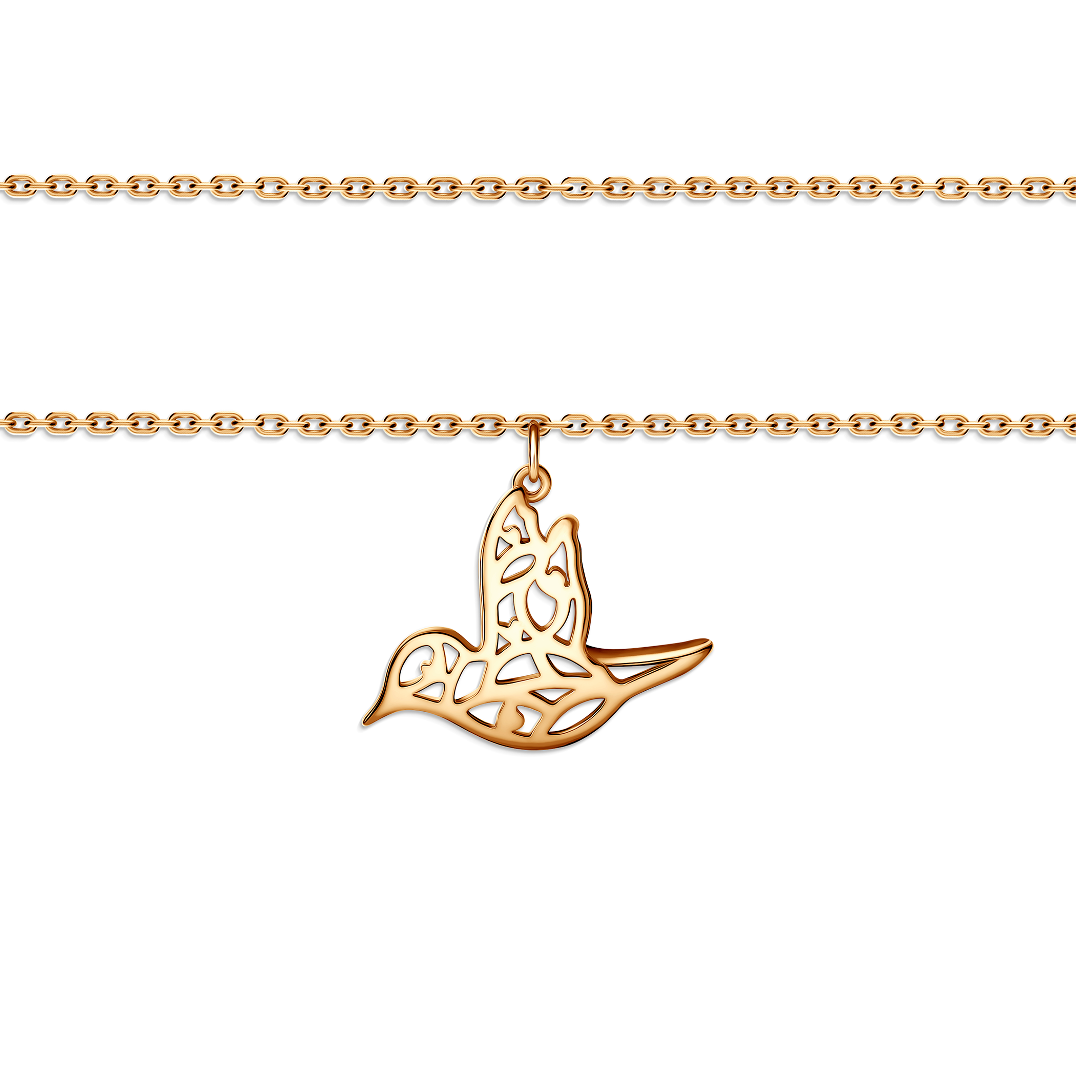 Kette Savicki Vogel: Gold