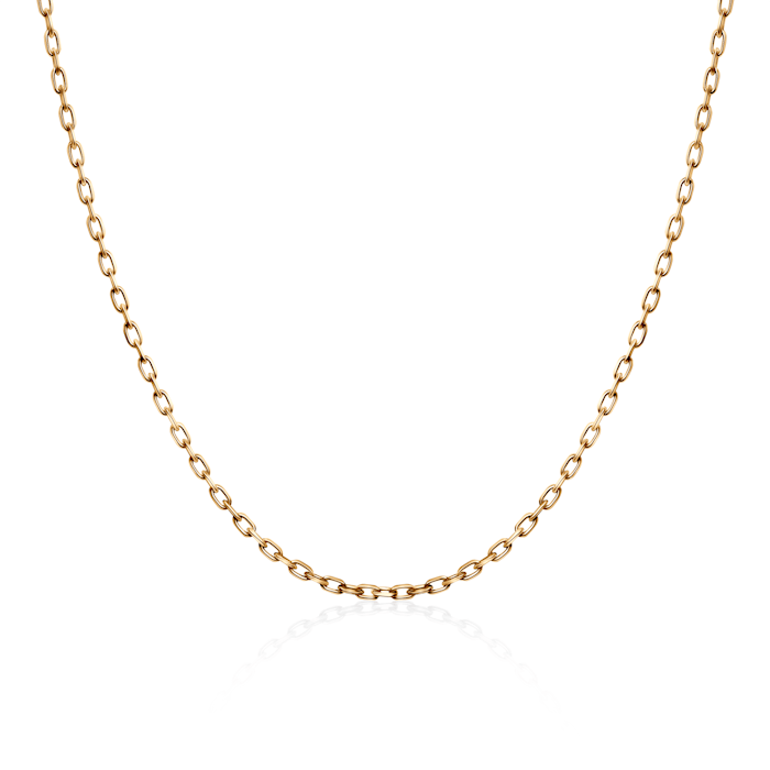 Łańcuszek Savicki 1,2mm: złoty 585, ankier