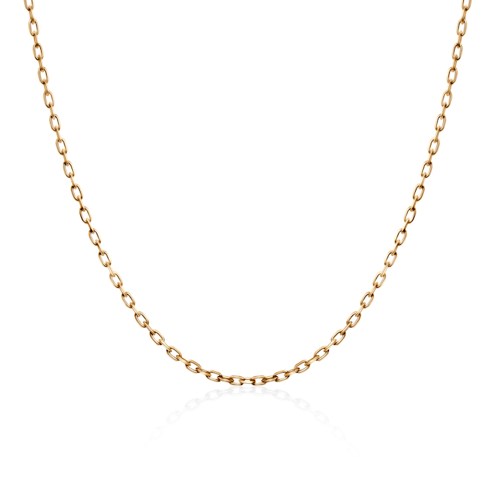 Łańcuszek Savicki 1,5mm: złoty 585, ankier