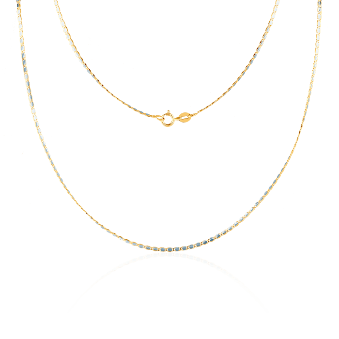 Chain SAVICKI: two-tone gold