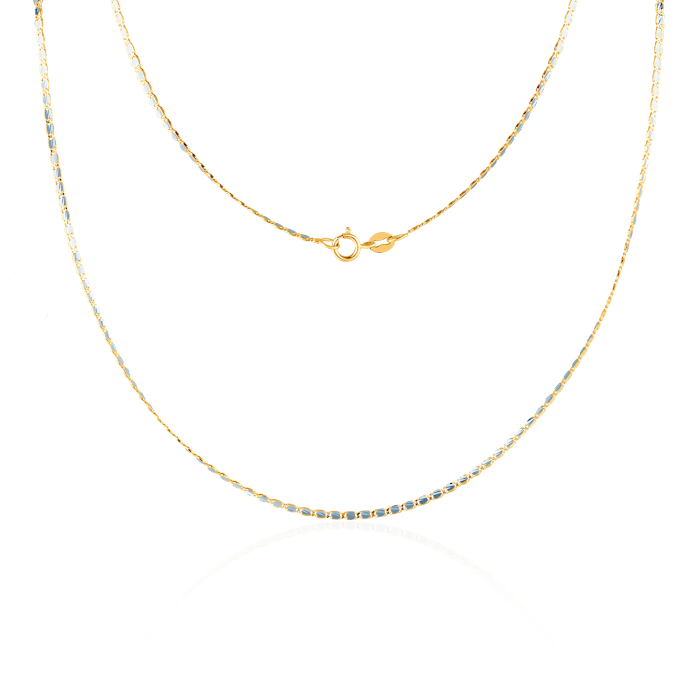 Chain SAVICKI: two-tone gold