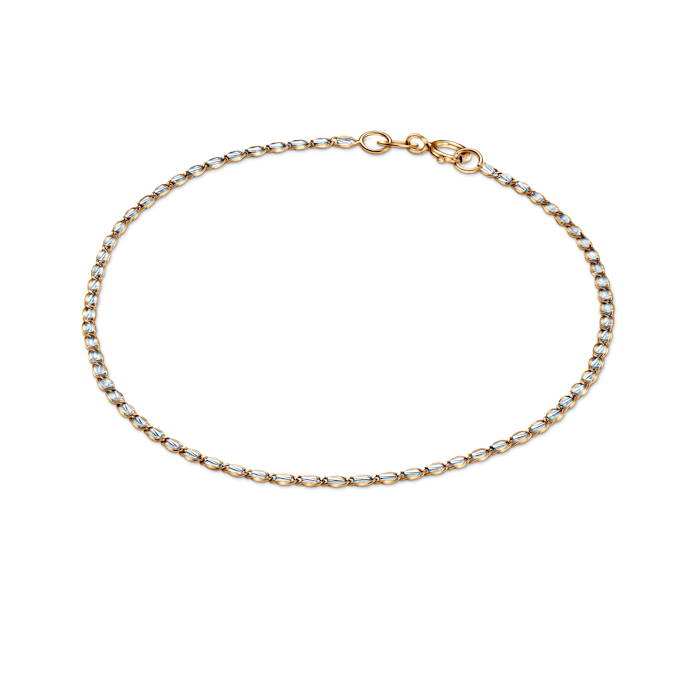 Náramok SAVICKI: dvojfarebné zlato