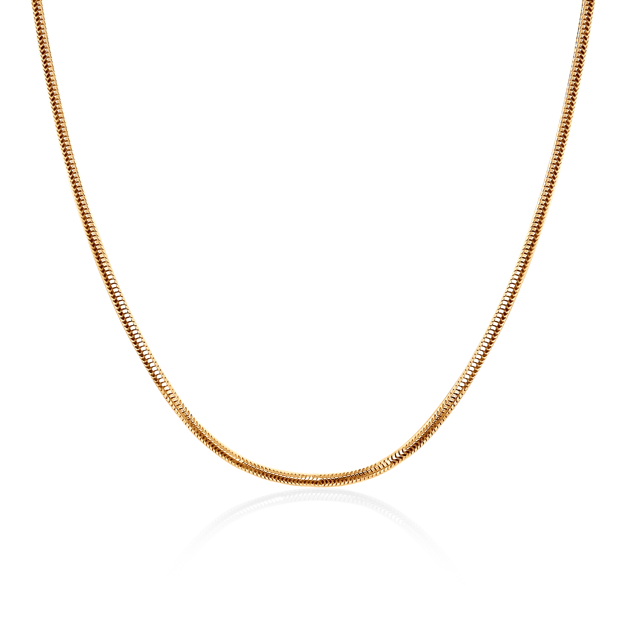 Łańcuszek Savicki 1,2mm: złoty 585, linka