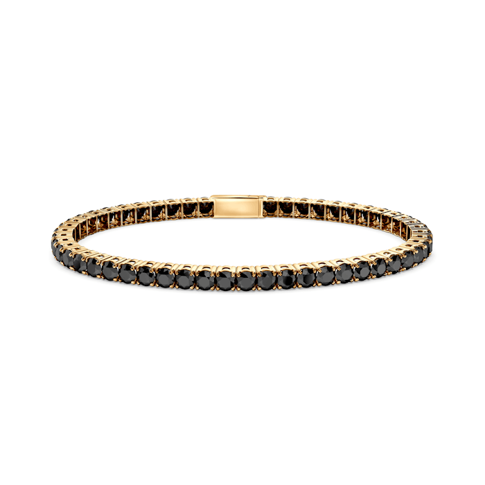 Bransoletka tenisowa SAVICKI 2,8mm: złota, cyrkonie