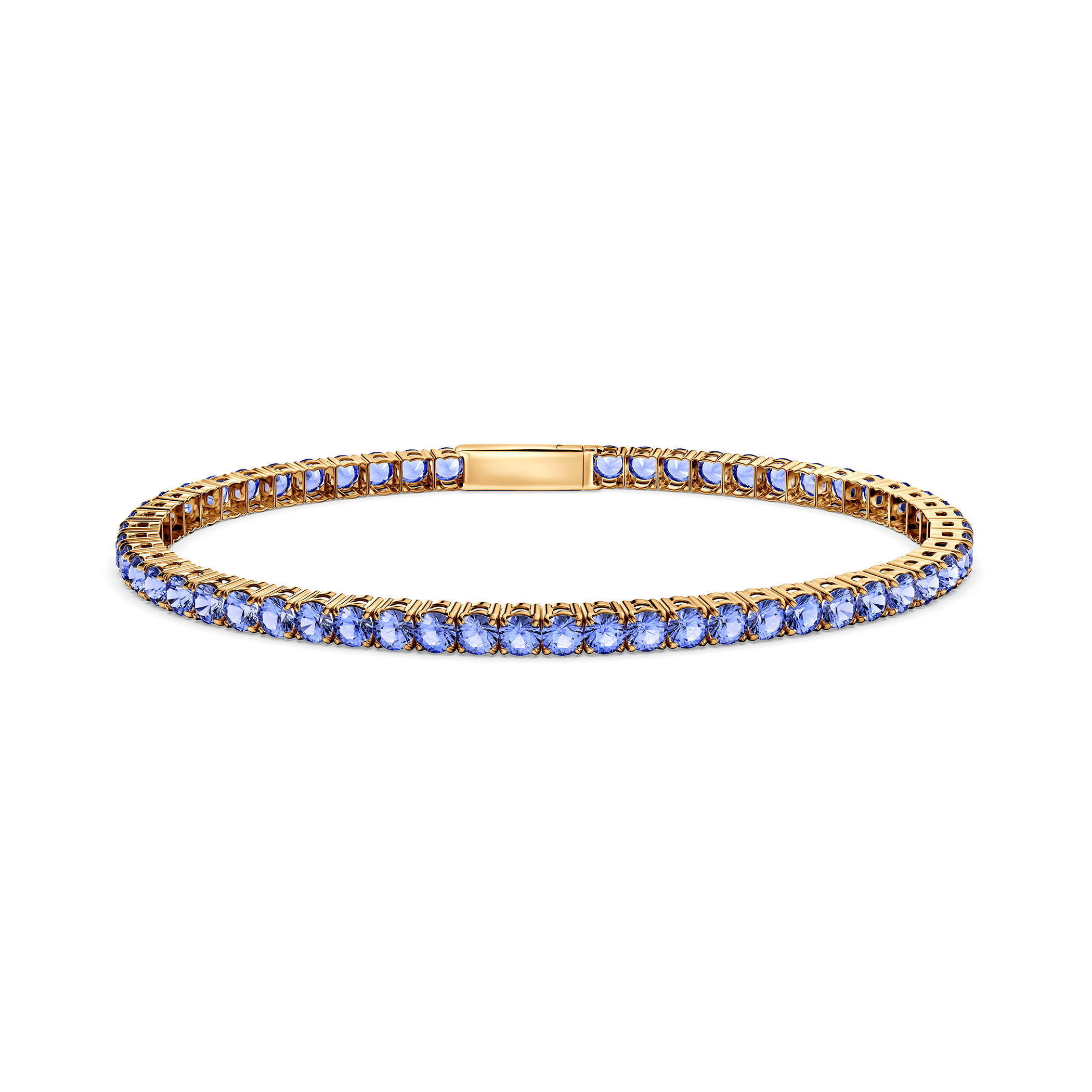 Bracelet SAVICKI: gold, zirconia