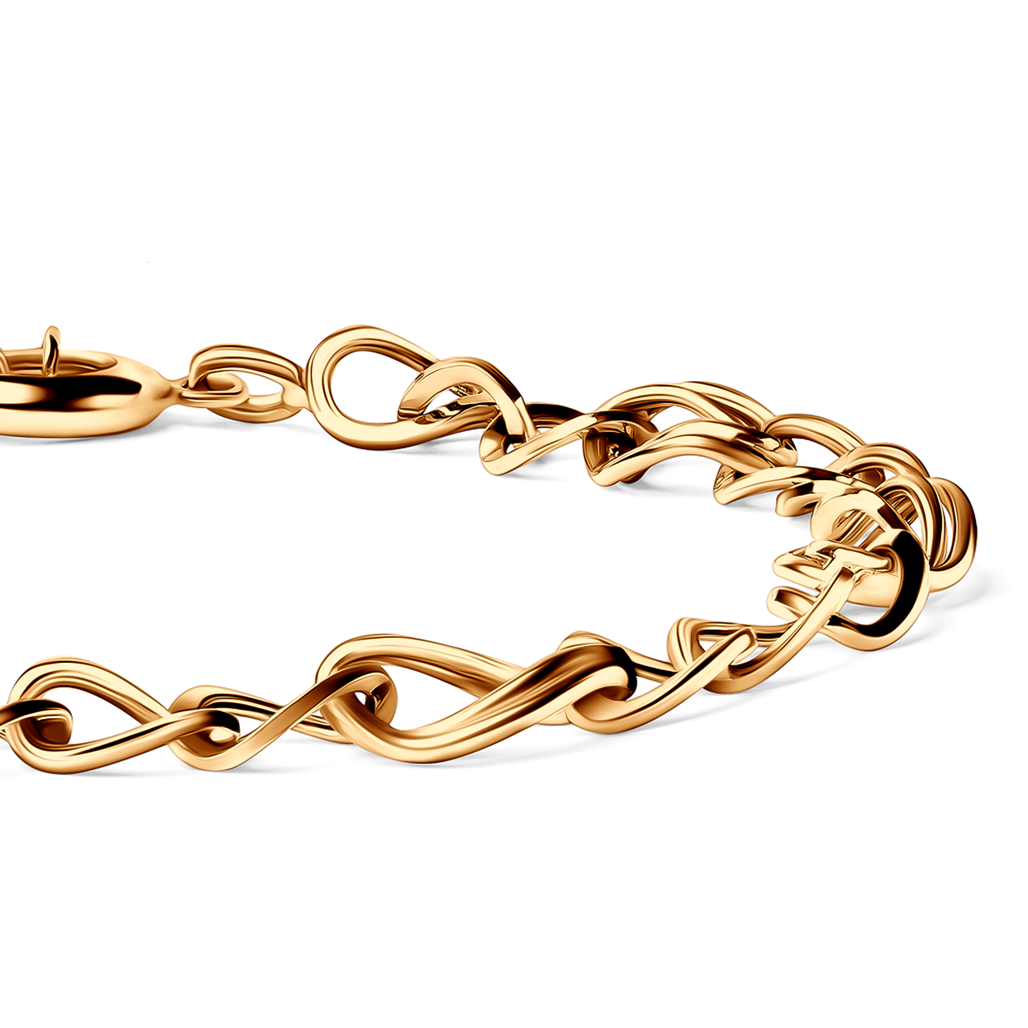 Bransoletka Savicki 8,0mm: złota 585