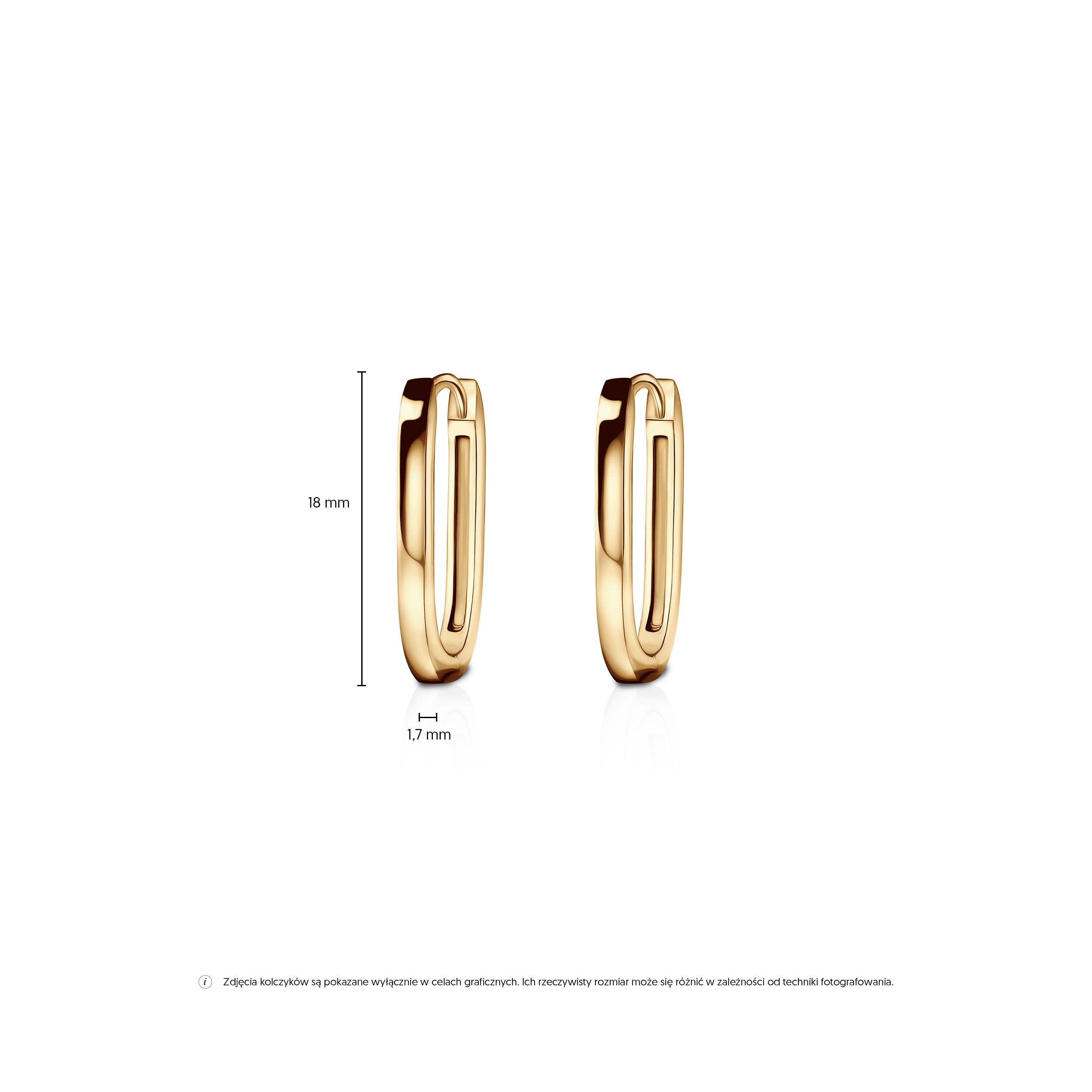 Kolczyki Savicki: złote