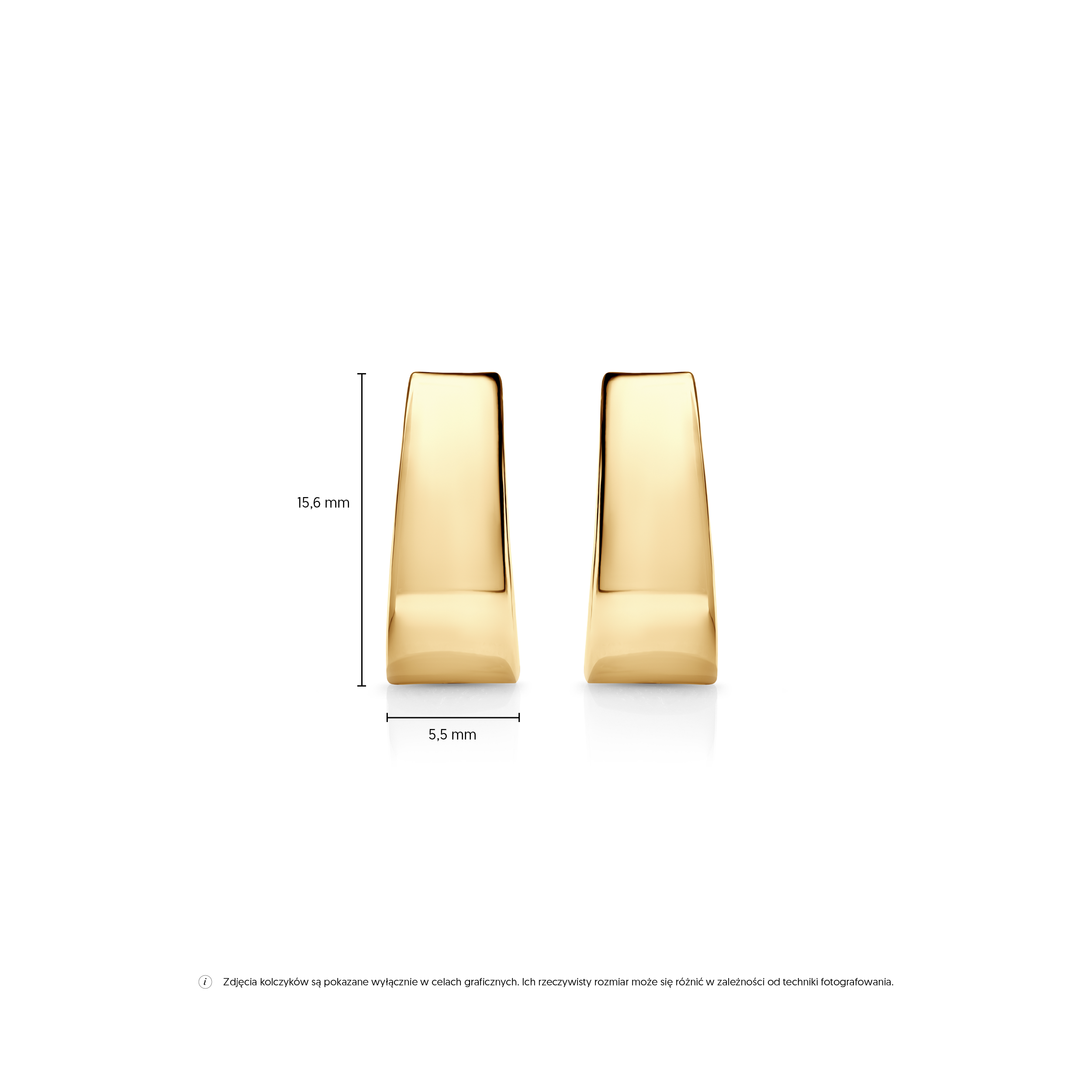 Kolczyki SAVICKI: złote