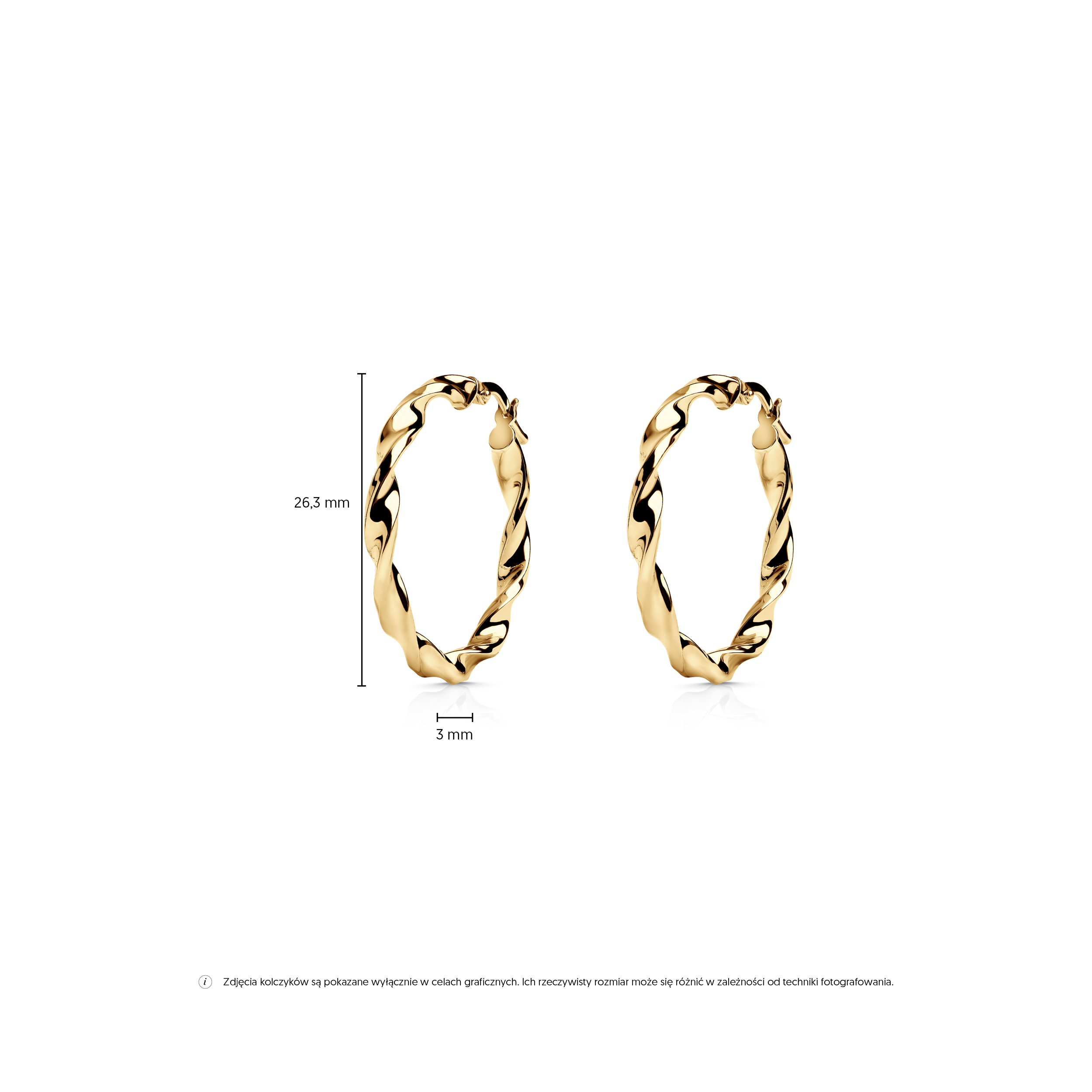 Kolczyki SAVICKI: złote