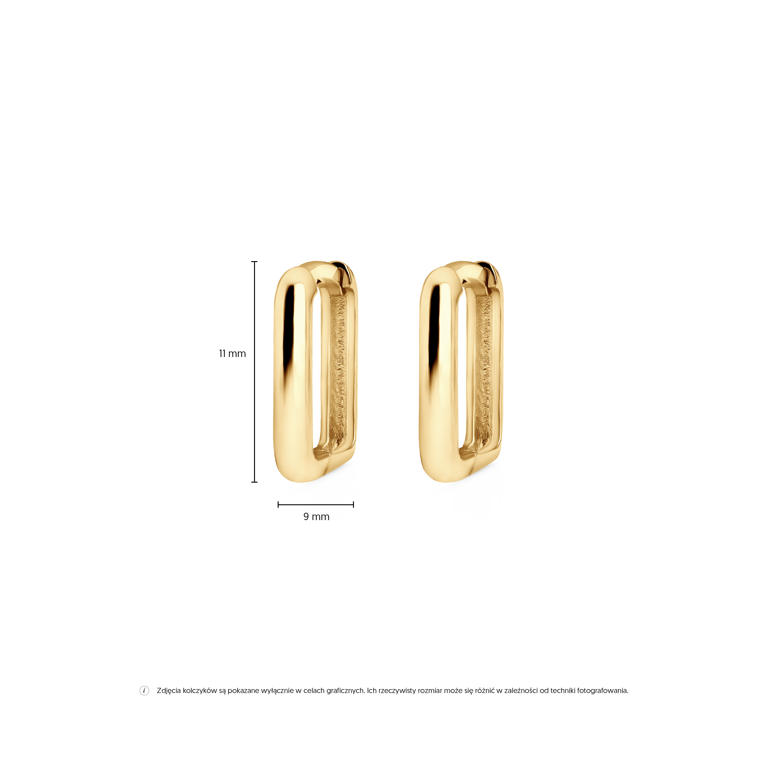 Kolczyki Savicki: złote