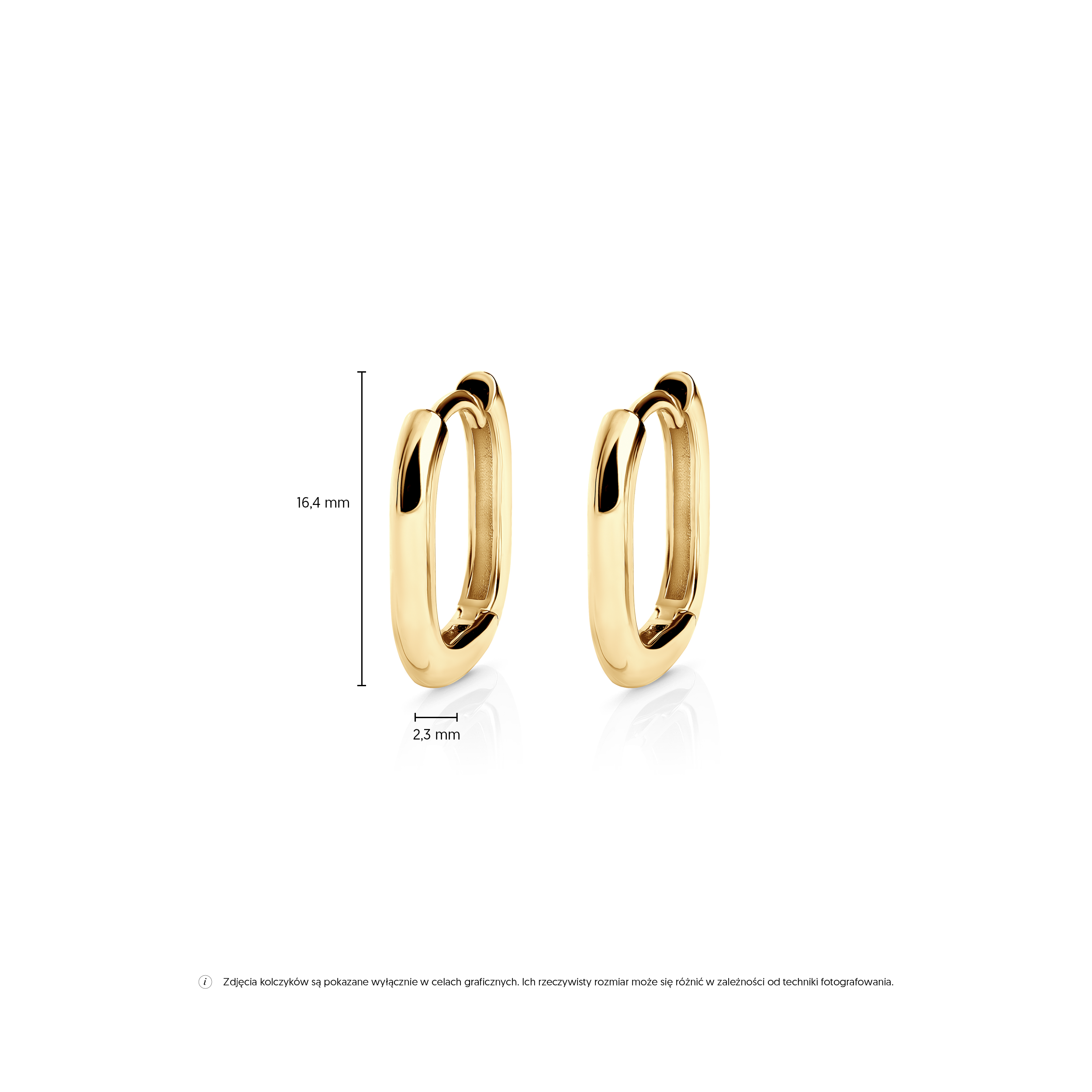 Ohrringe SAVICKI: Gelbgold