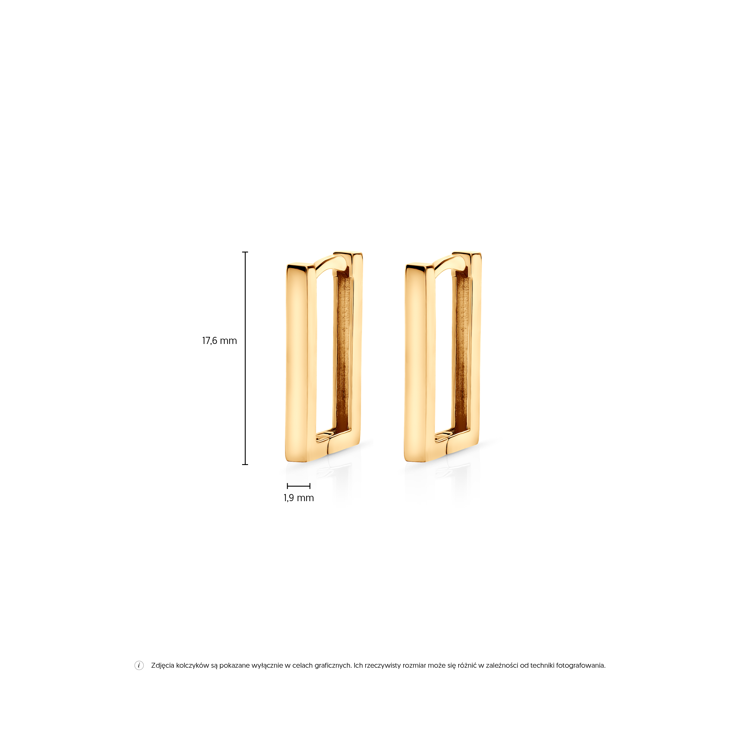 Kolczyki SAVICKI: złote