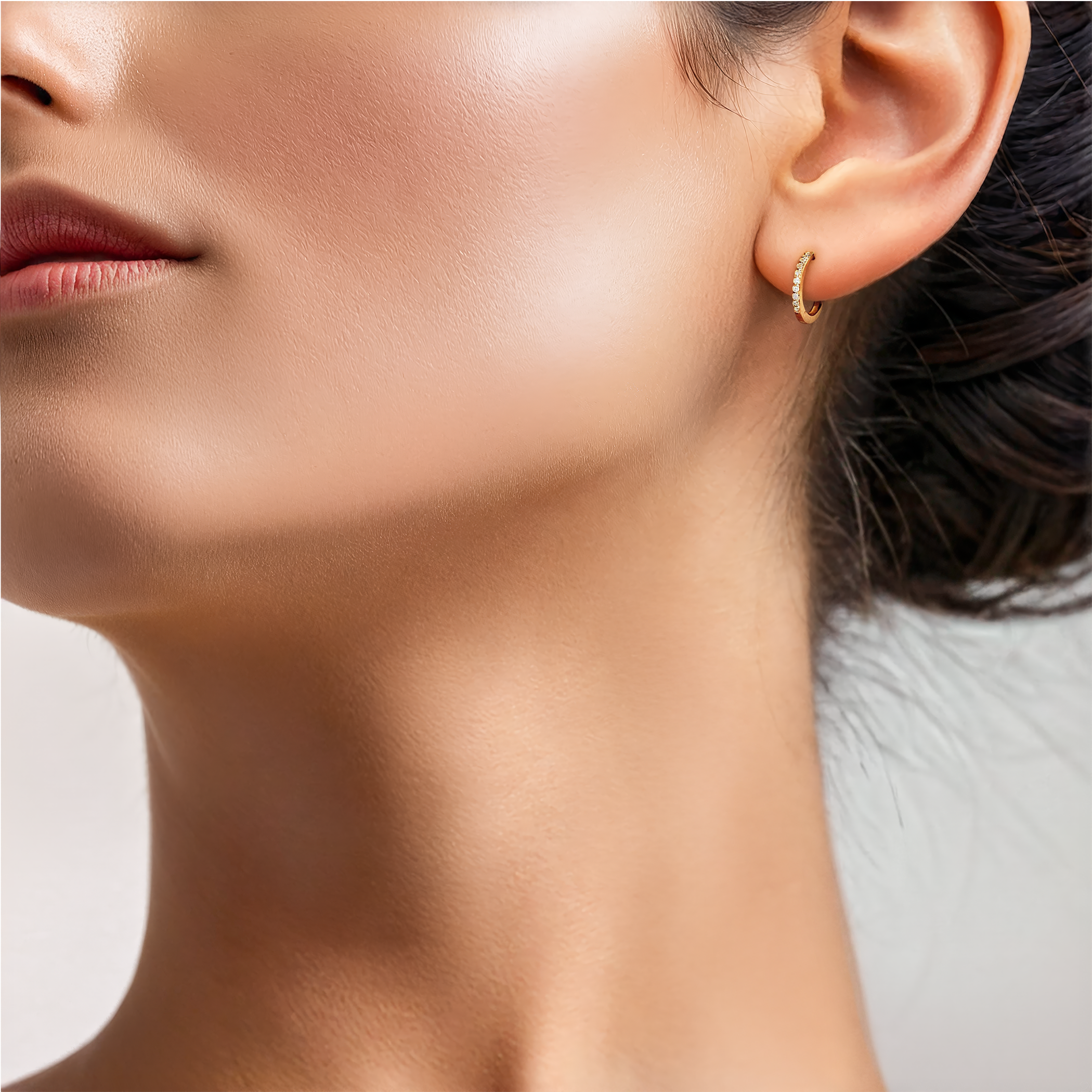 Kolczyki SAVICKI: złote, cyrkonie