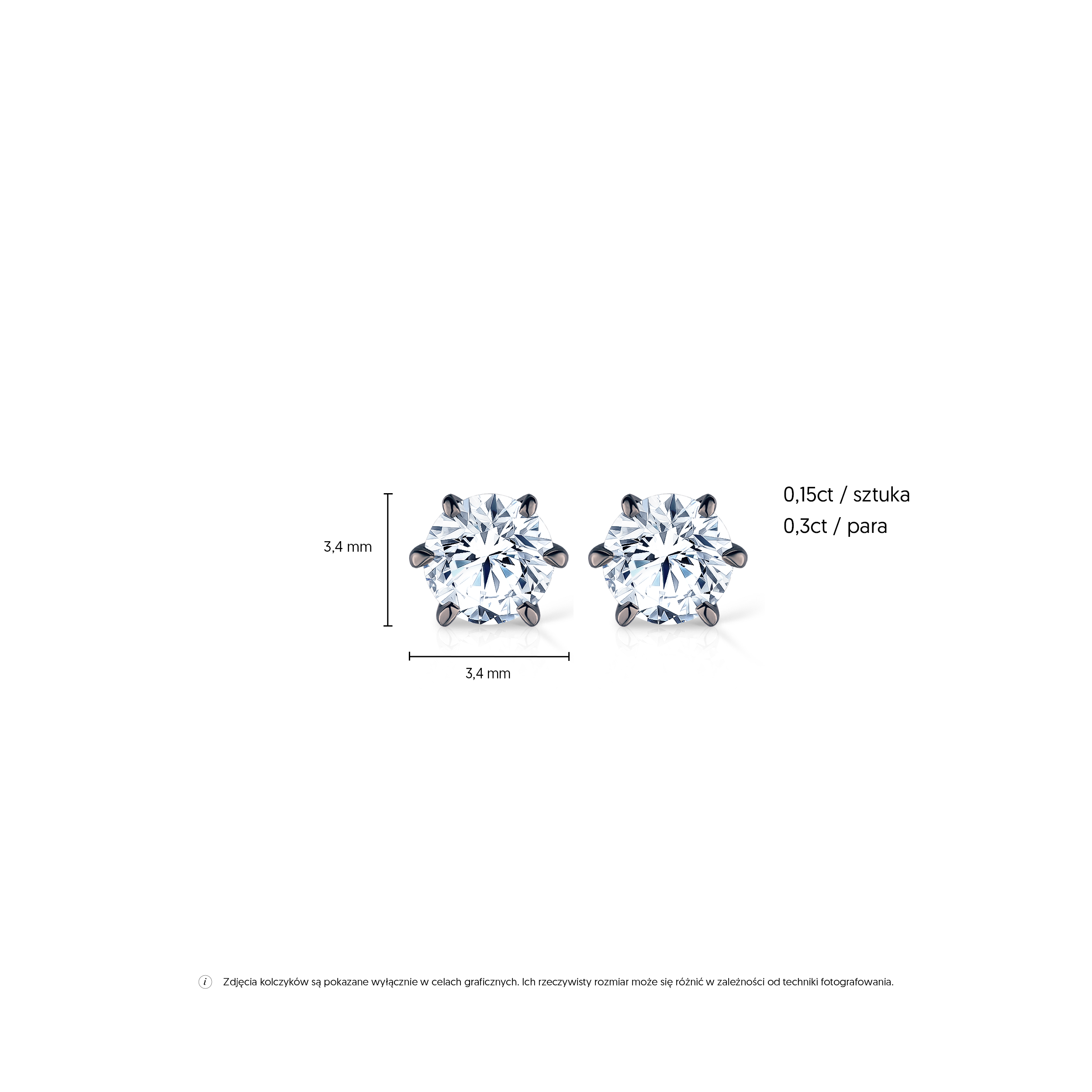 Kolczyki SAVICKI: czarne złoto, diamenty