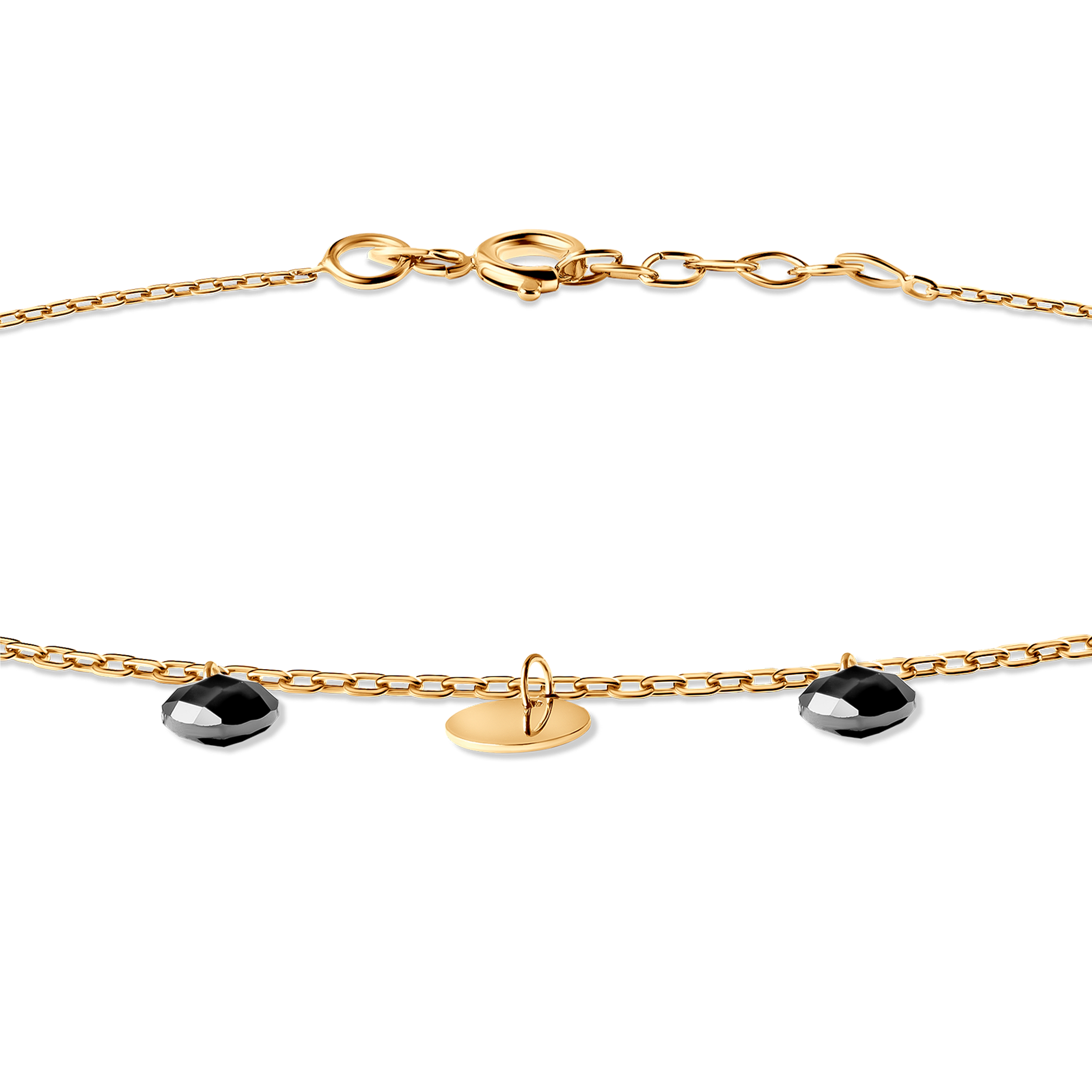 Bransoletka Savicki: złota, cyrkonie