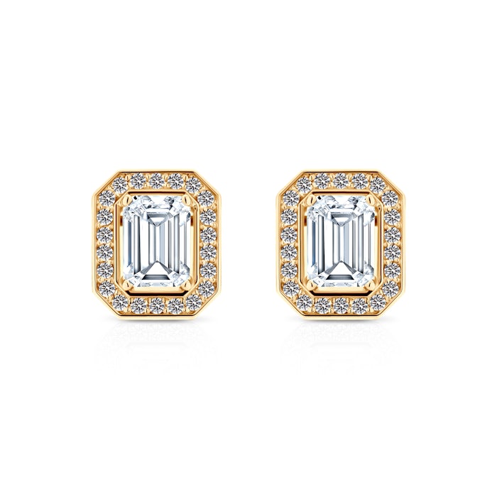 Kolczyki Savicki: złote, cyrkonie