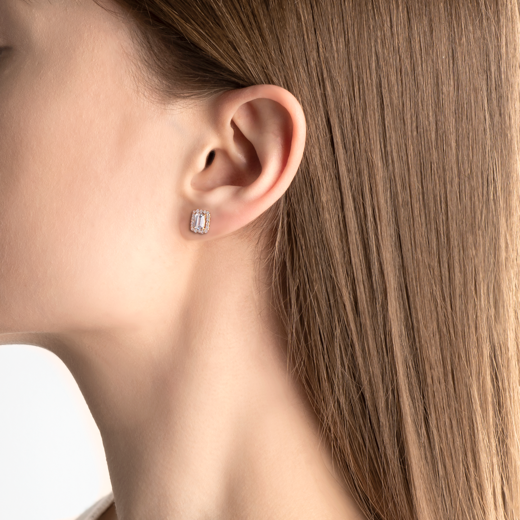 Kolczyki Savicki: złote, cyrkonie