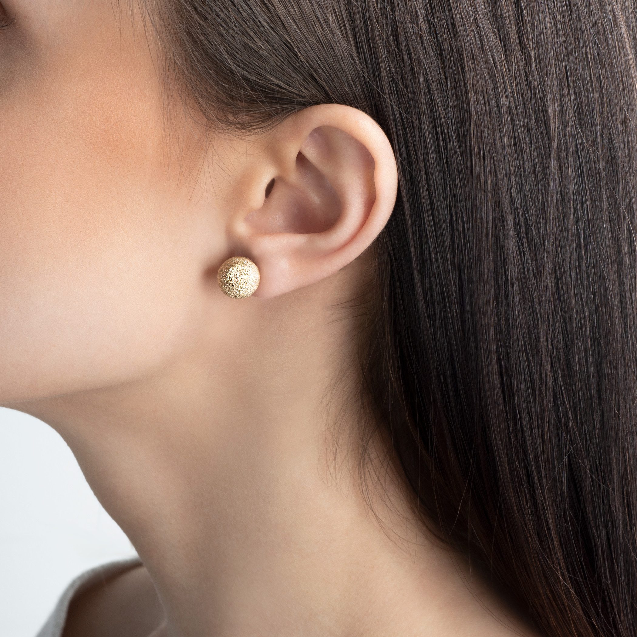 Kolczyki kulki Savicki: złote - 6