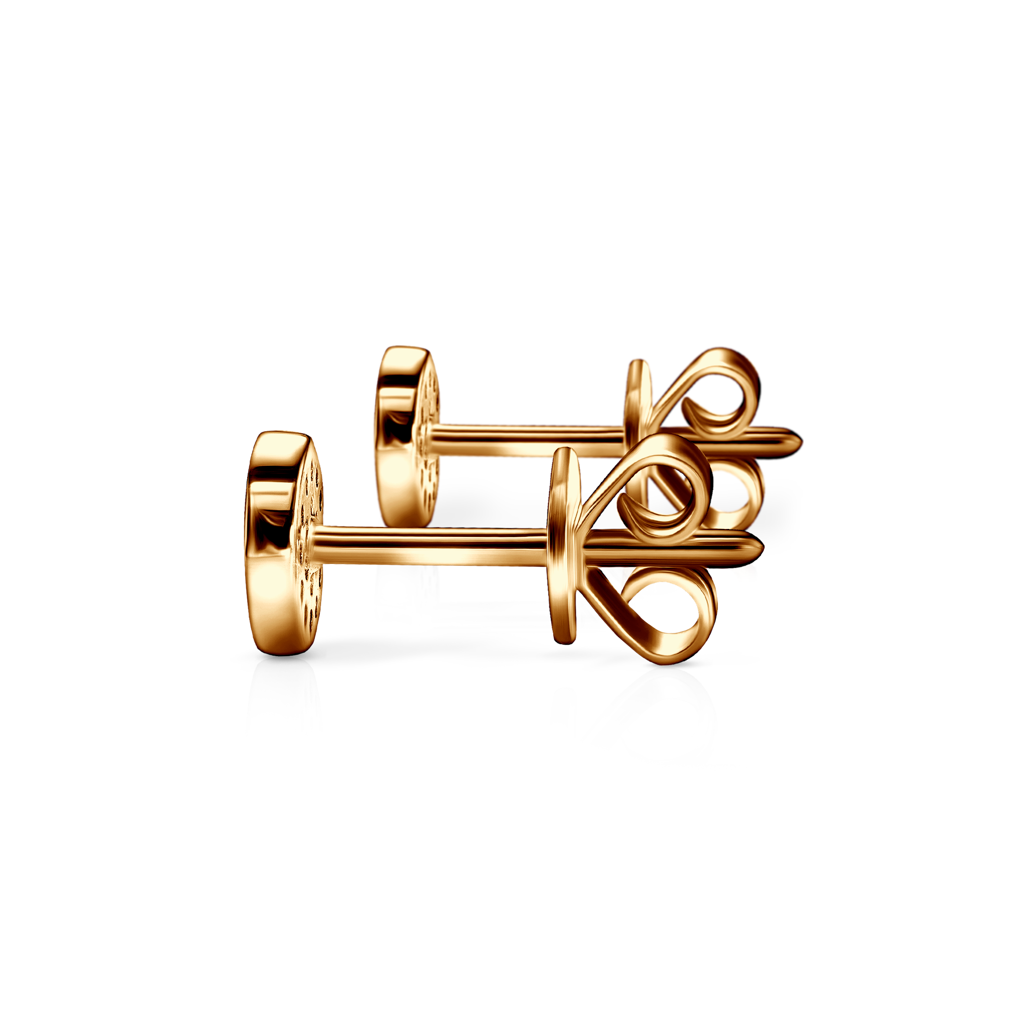 Kolczyki Savicki: dwukolorowe złoto, diamenty