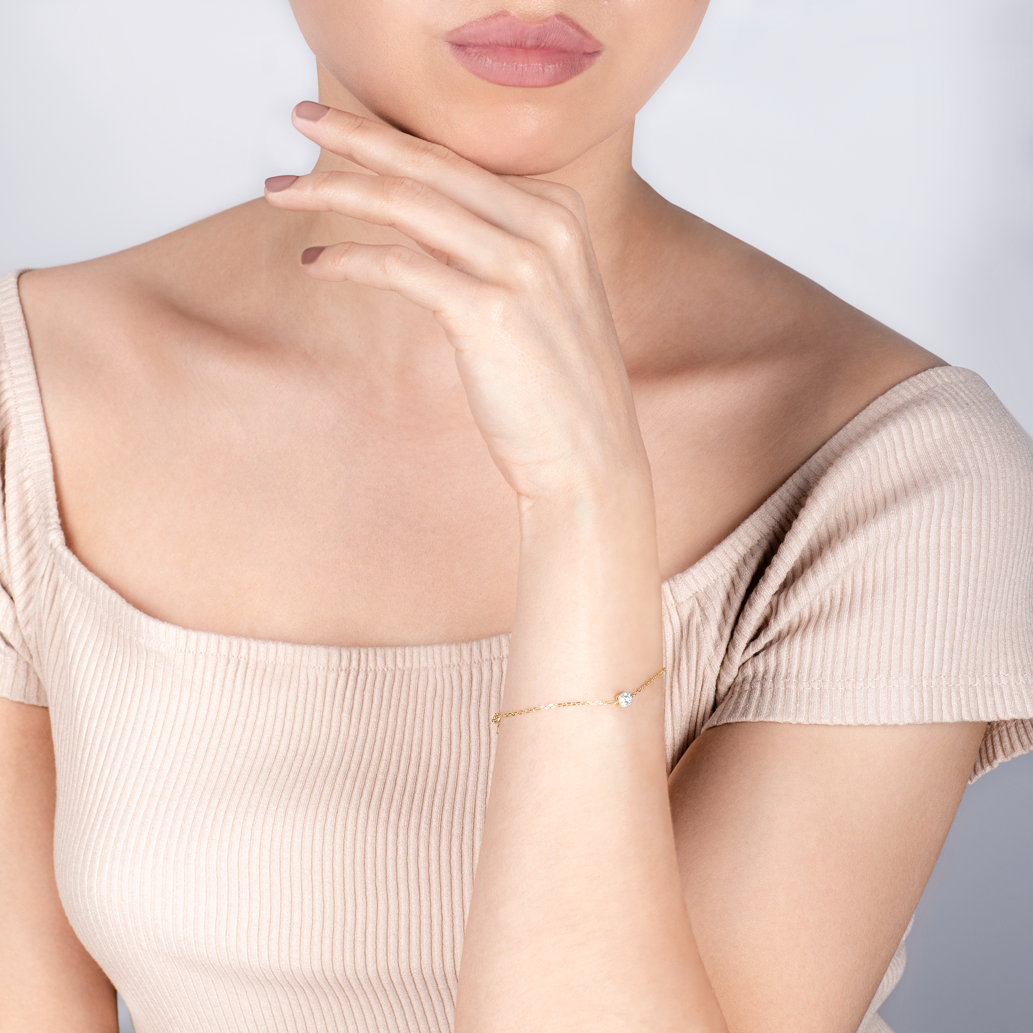 Armband Savicki: Gold, Diamanten