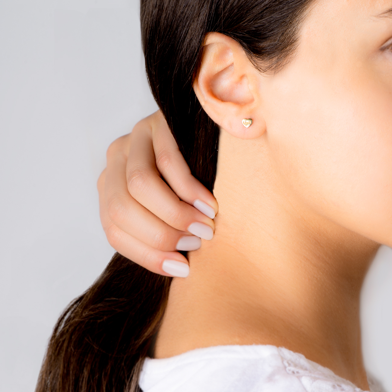 Kolczyki serce Savicki: złote