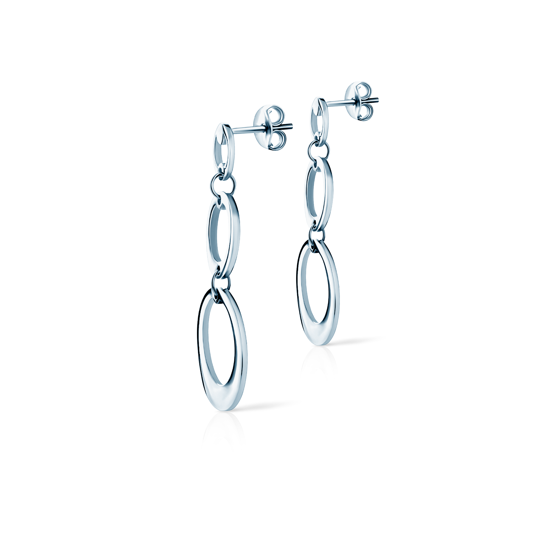 Kolczyki koła Savicki: srebrne - 4