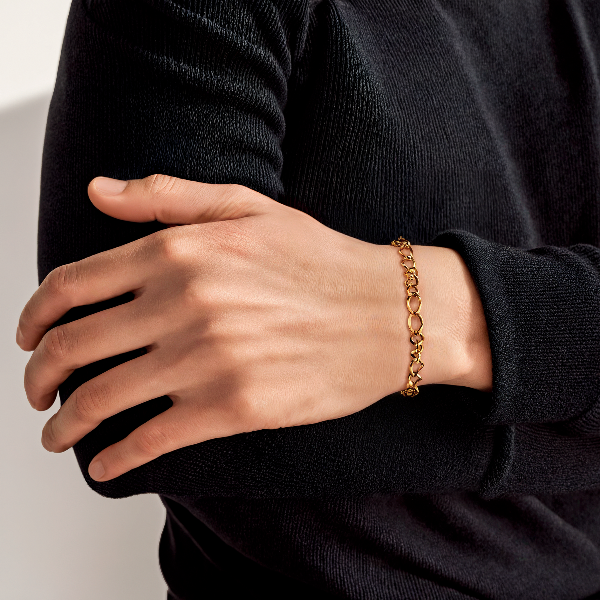 Bransoletka Savicki 5,9mm: złota 585