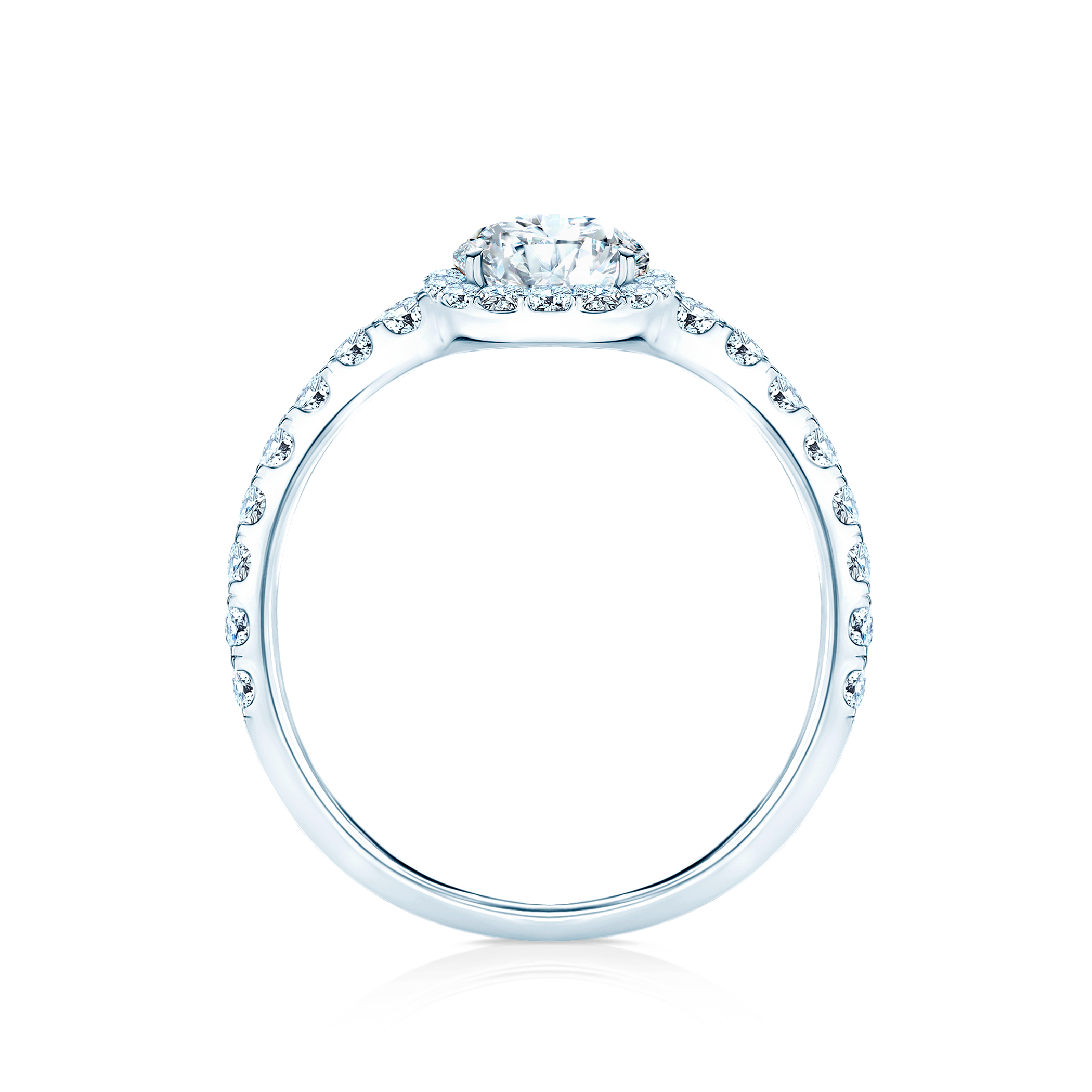 Verlobungsring This is Love: Weißgold, Labordiamant