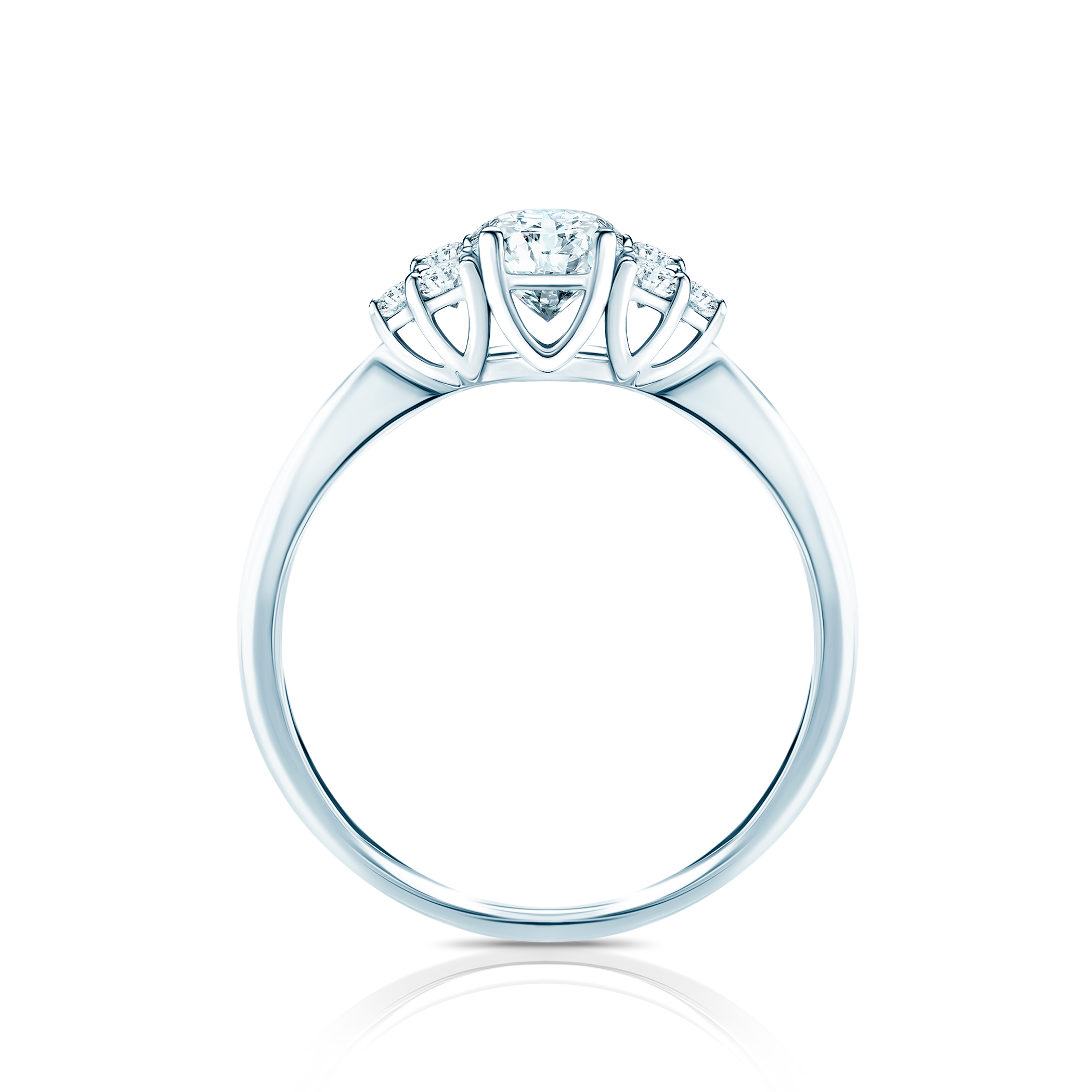 Verlobungsring Fairytale: Weißgold, Labordiamant