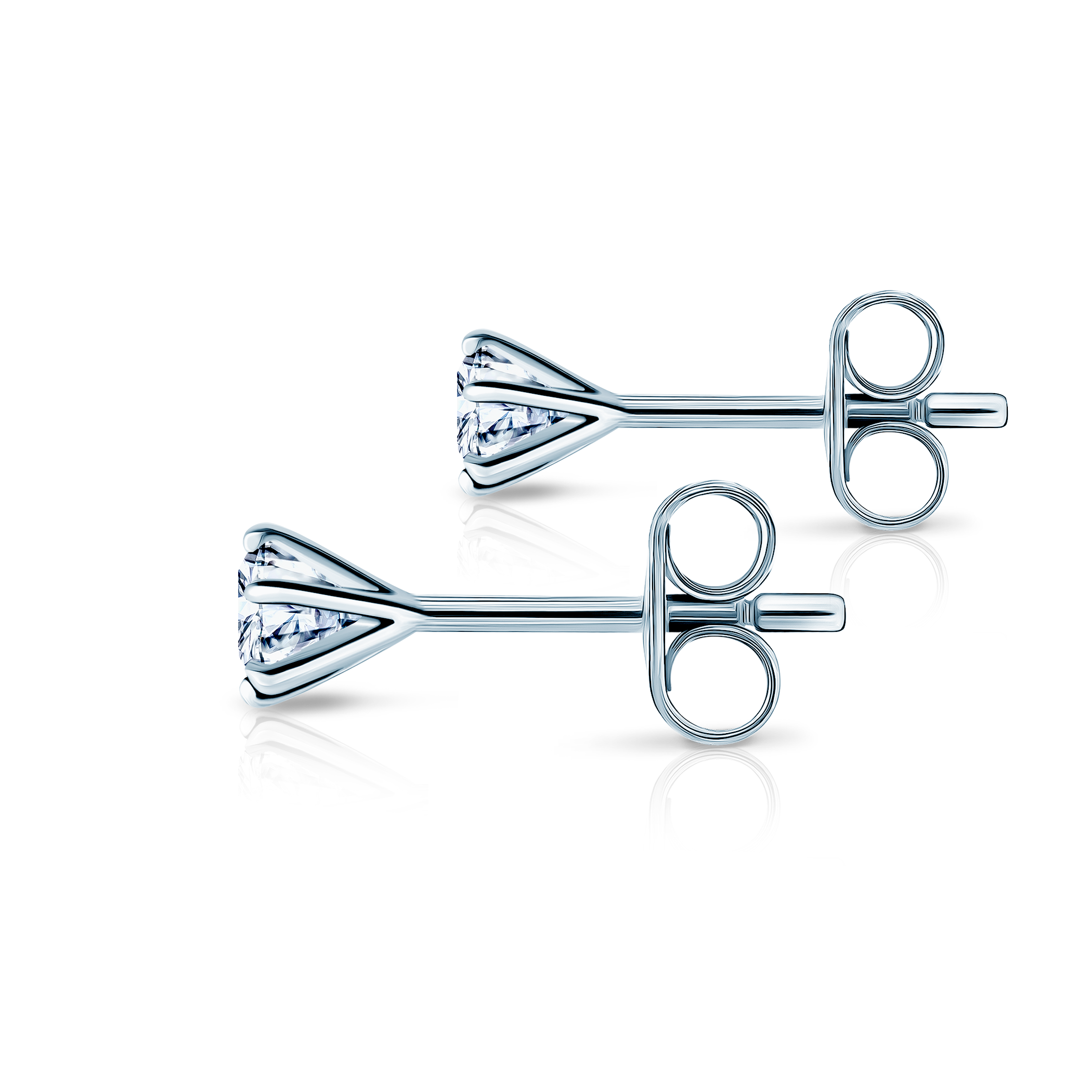 Ohrringe SAVICKI: Weißgold, Labordiamanten