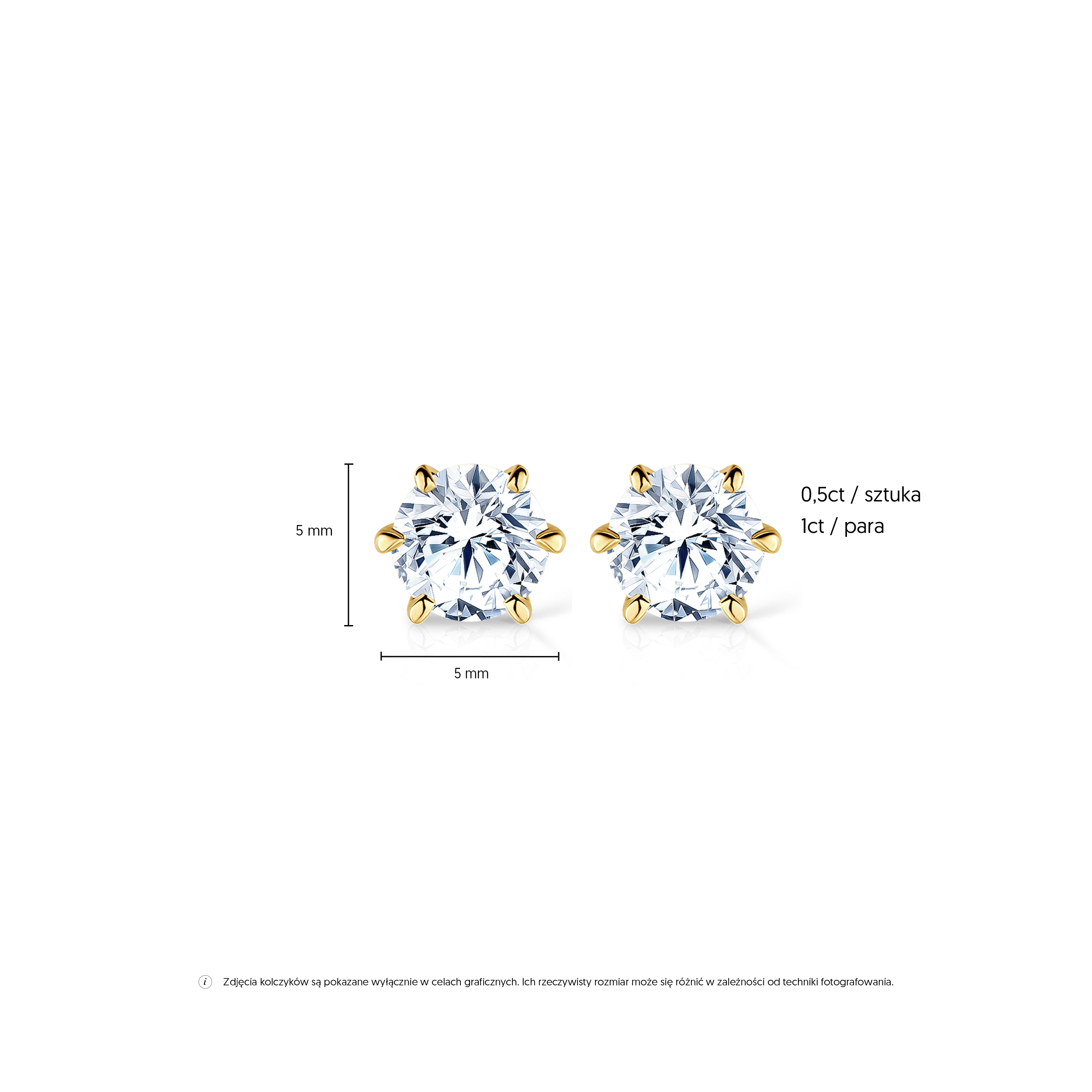 Ohrringe SAVICKI: Gold, Labordiamanten - 7