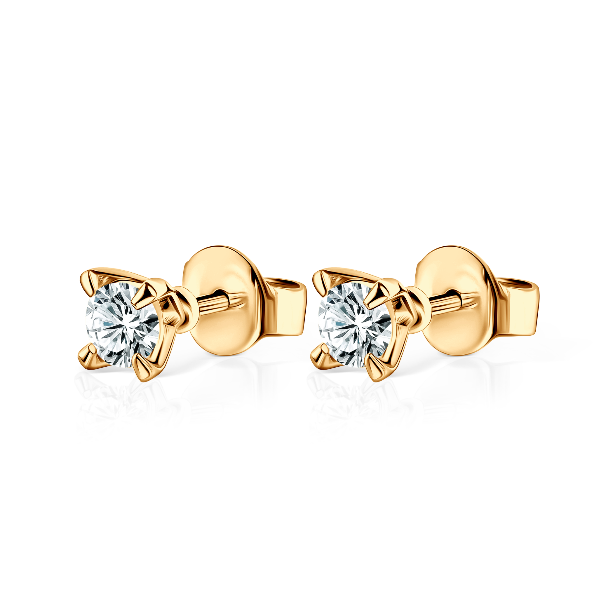 Cercei Share Your Love: aur, diamante de laborator - 3