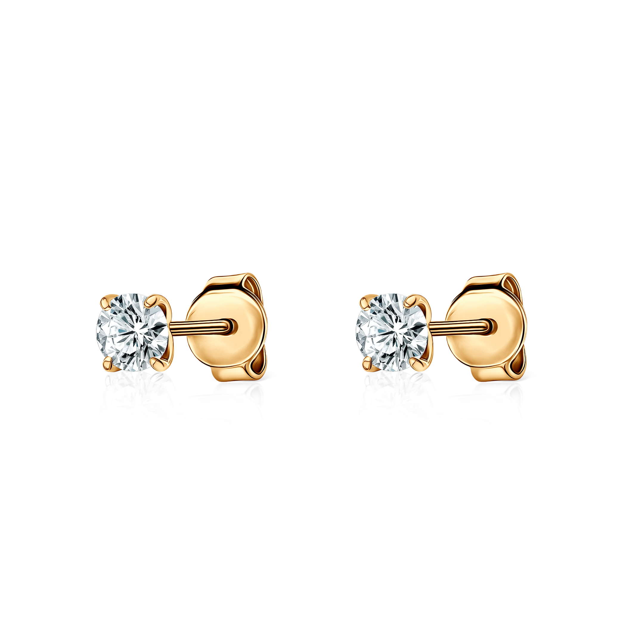 The Light earrings: gold, lab-grown diamonds - 3