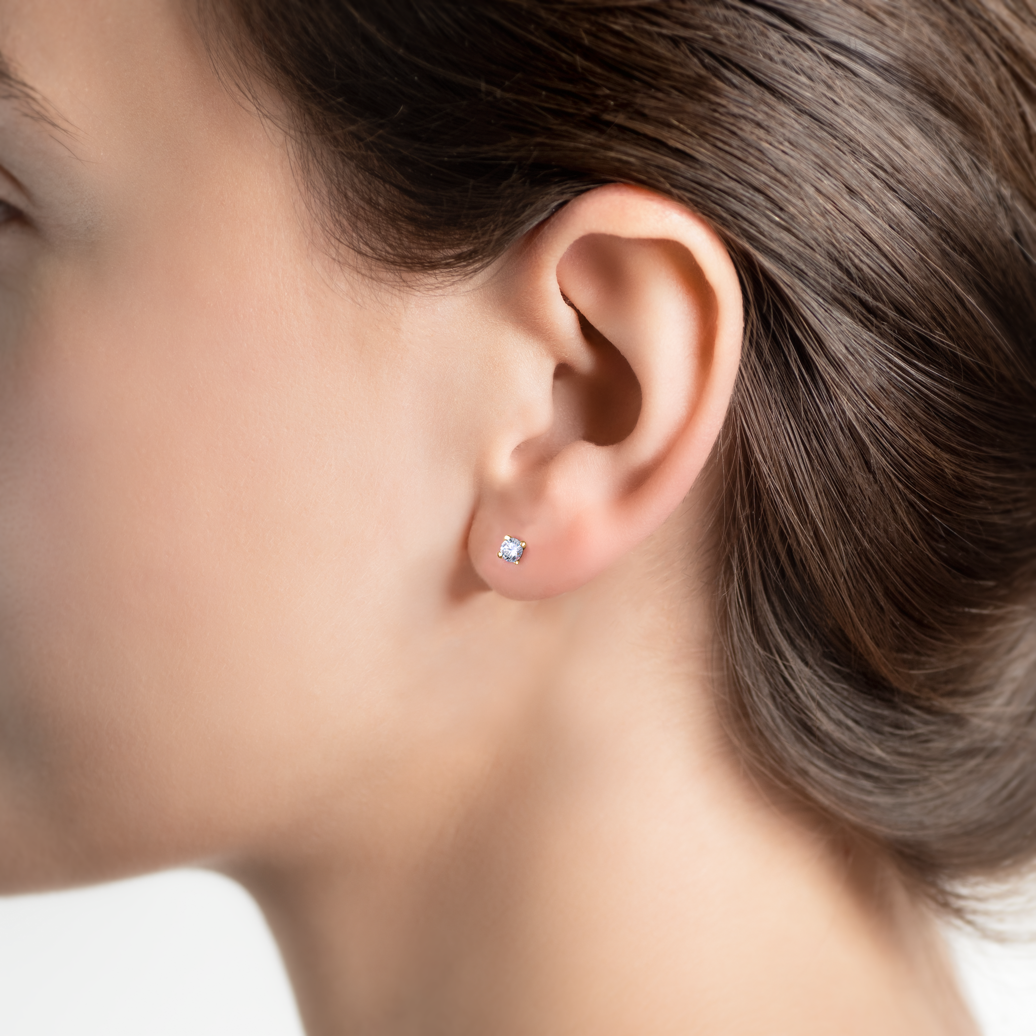 The Light earrings: gold, lab-grown diamonds - 6