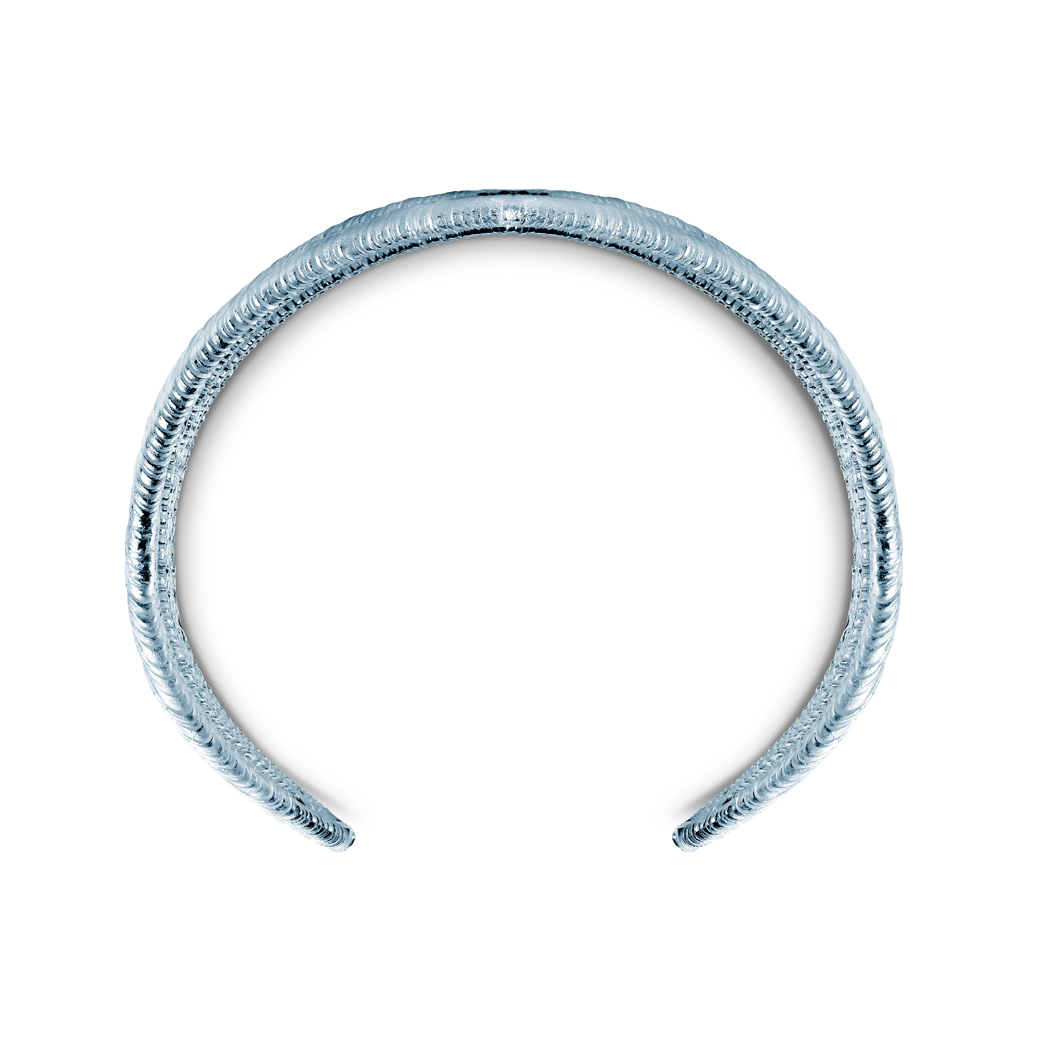 Bransoletka Mankietowa srebrna 27mm